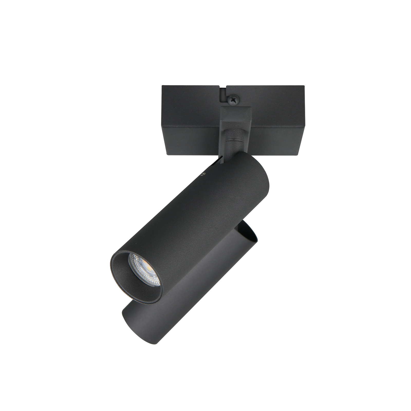 Faretto da soffitto Dara, lunghezza 28 cm, antracite, metallo, a 2 luci. Faretto da soffitto Dara, lunghezza 28 cm, antracite, metallo, a 2 luci.