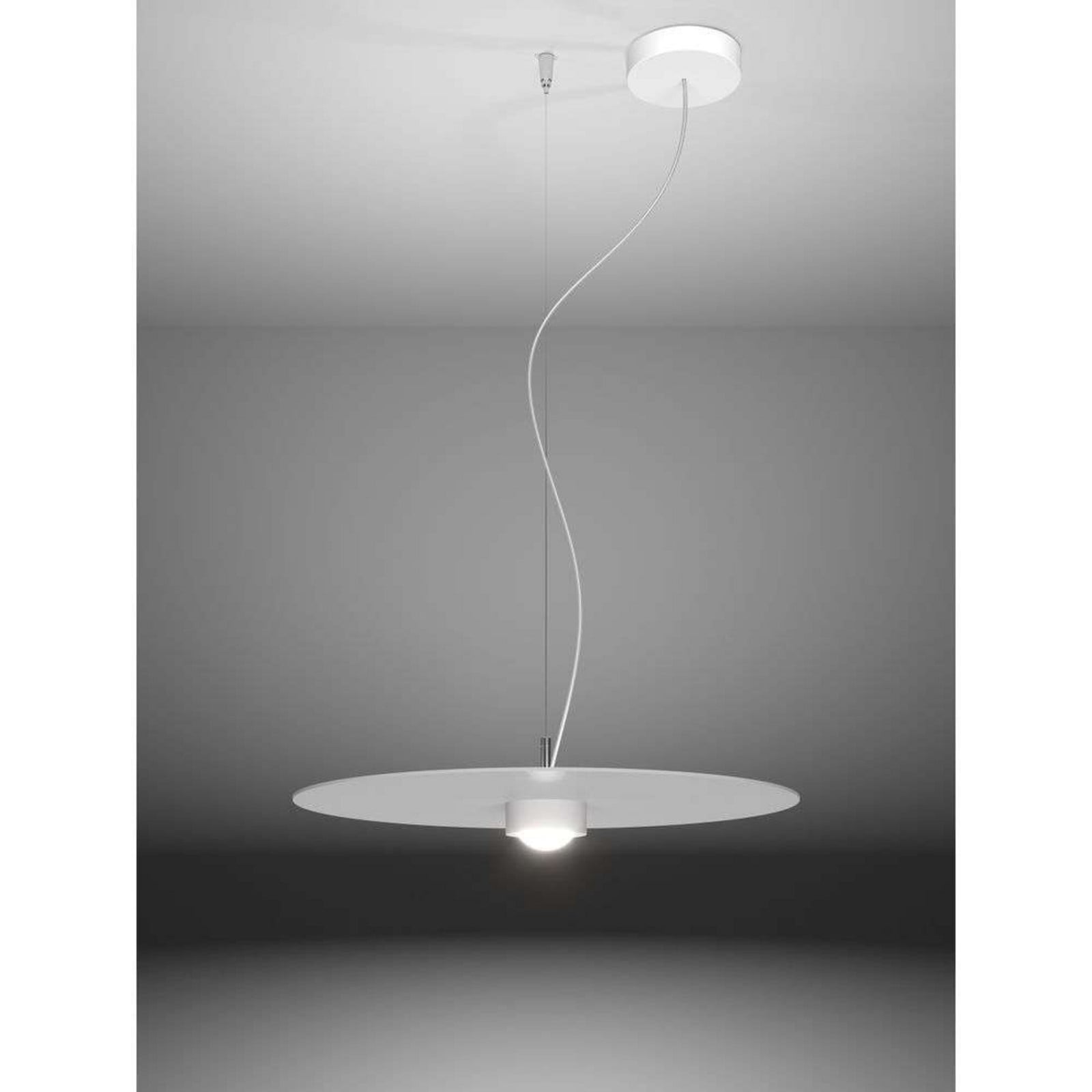 Collide H6 Pendel 3000K Phase Dim. White Rotaliana - Spisestue - Aluminium