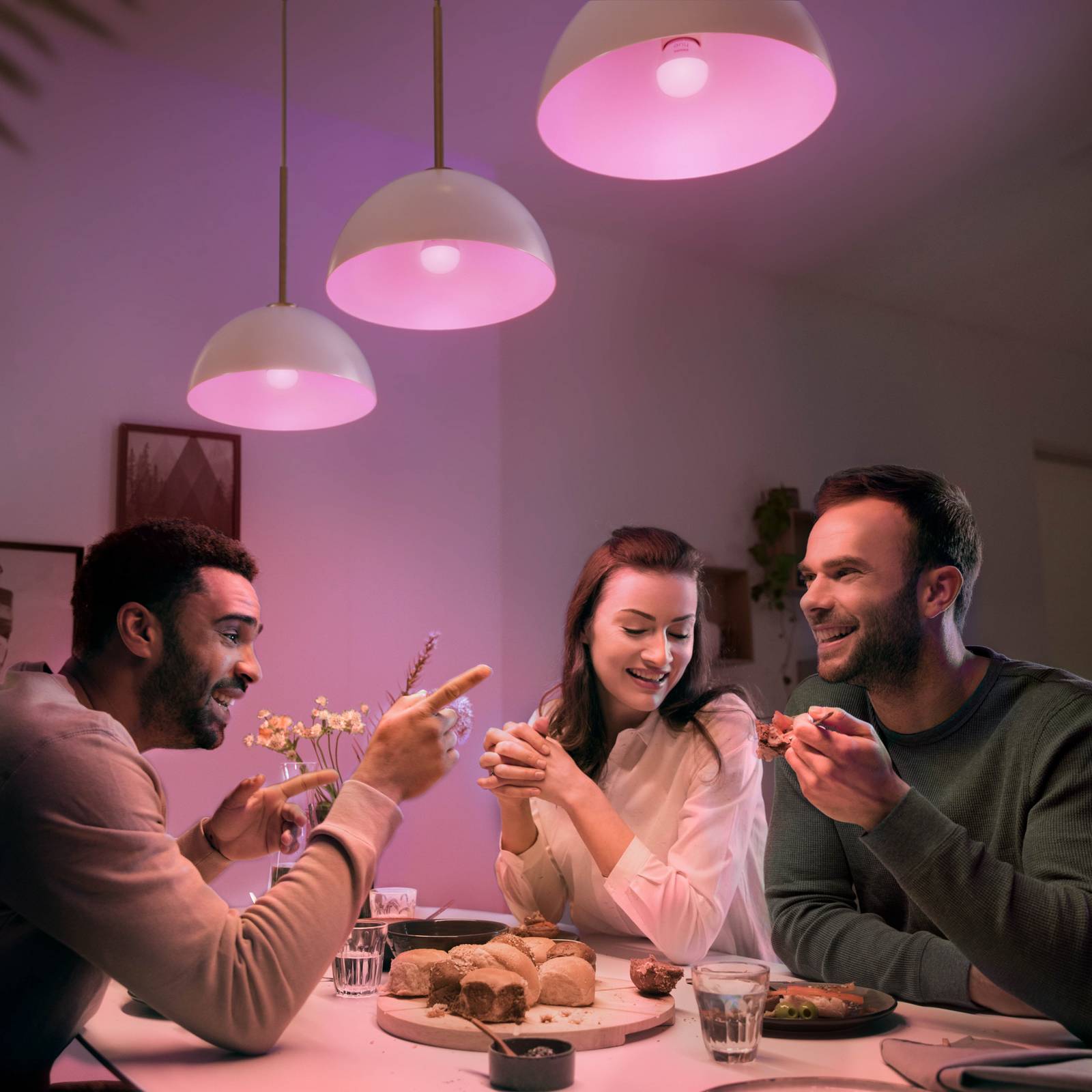 Philips Hue White&Color Ambiance E14 5,1 W, zestaw 2 szt.