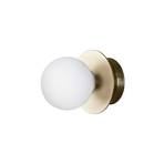 Art Deco Aplică de Perete/Plafonieră IP44 Brushed Brass - Globen Lighting