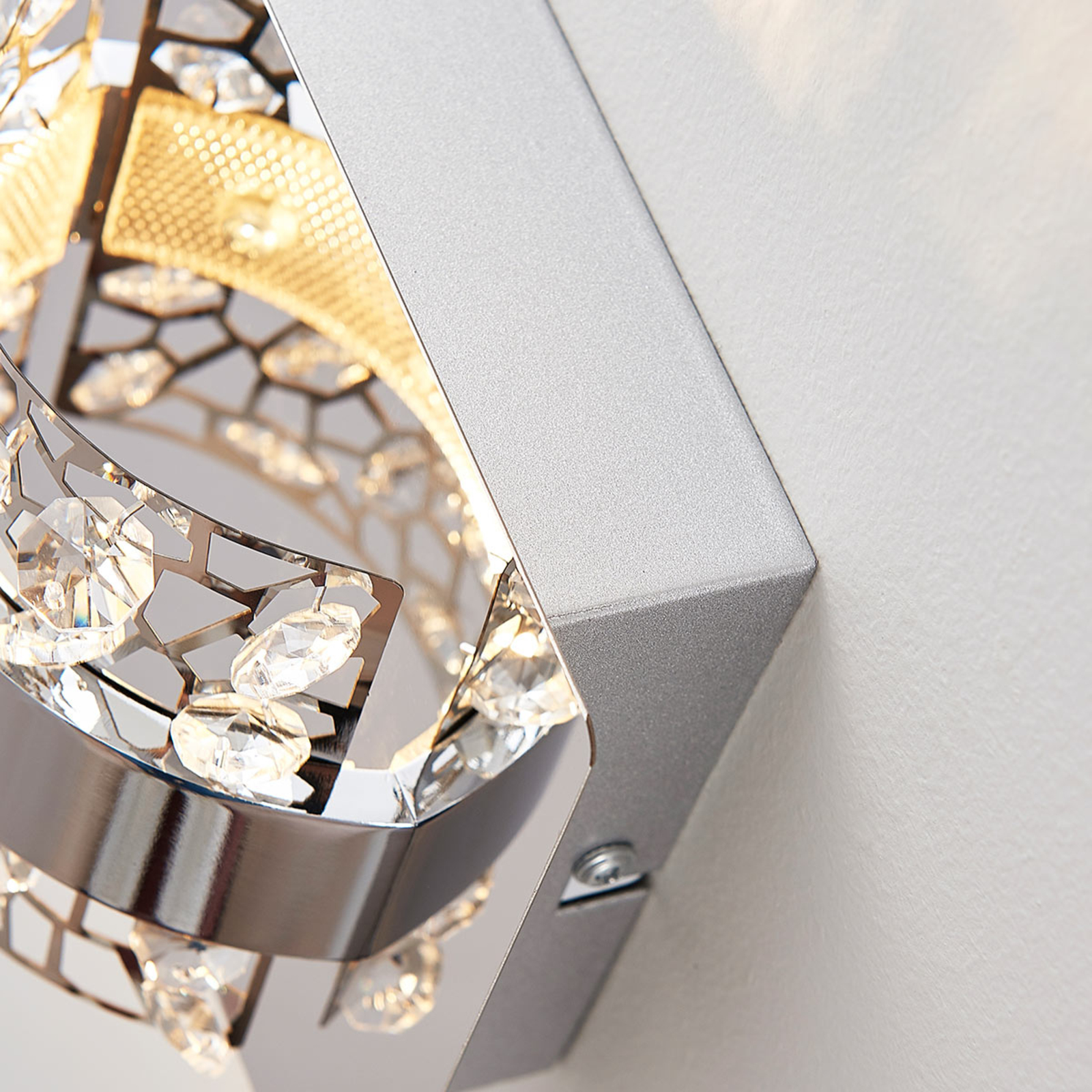 Neelie LEDWandlamp Chrome - Lucande