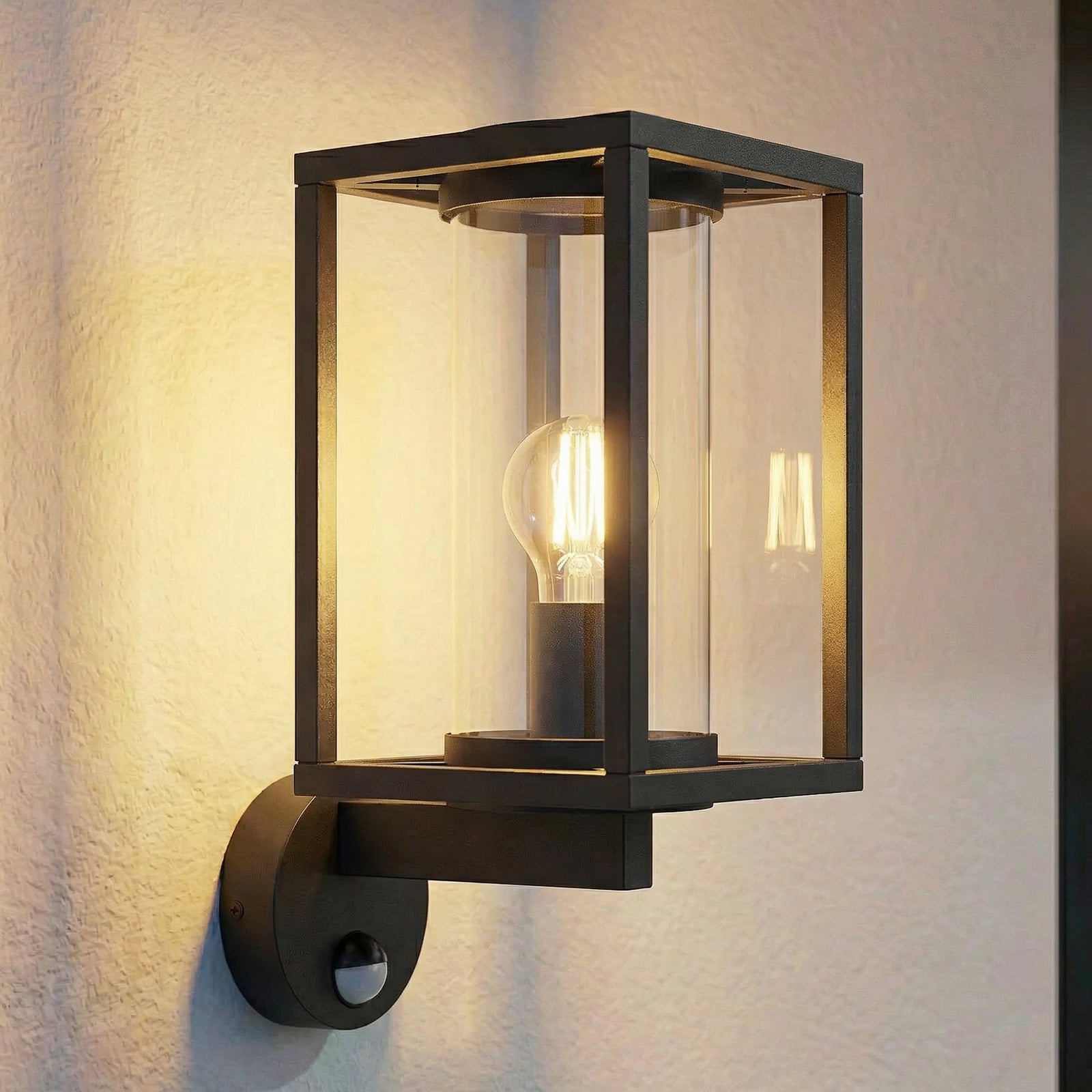 Ferda Up Outdoor Wall Light IP44 Graphite - Lucande