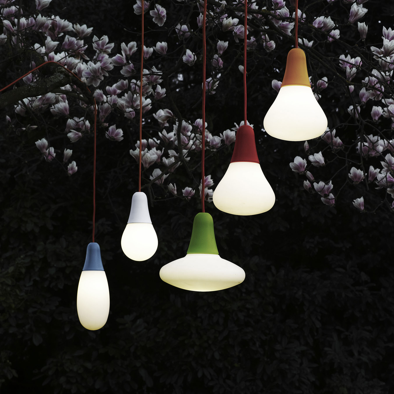 Martinelli Luce Ciulifruli buiten hanglamp, geel