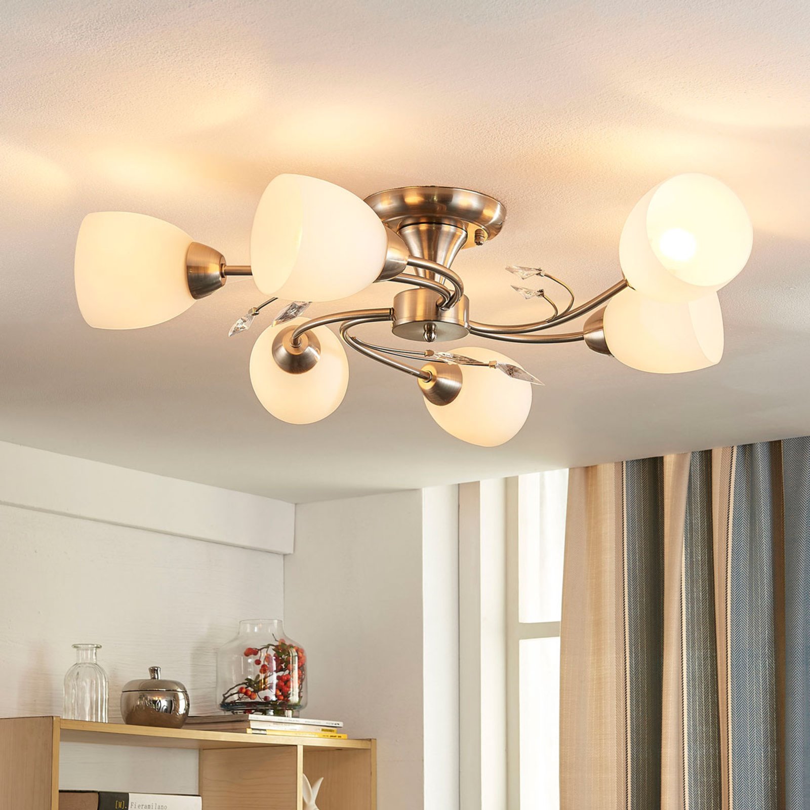 6-bulb ceiling light Taras