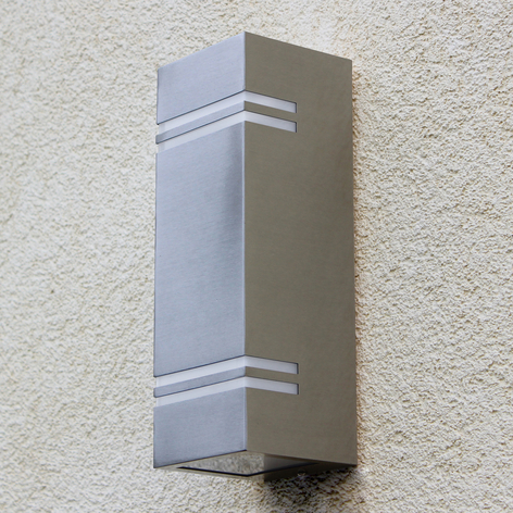 Moderne LED-Außenwandleuchte Stripes