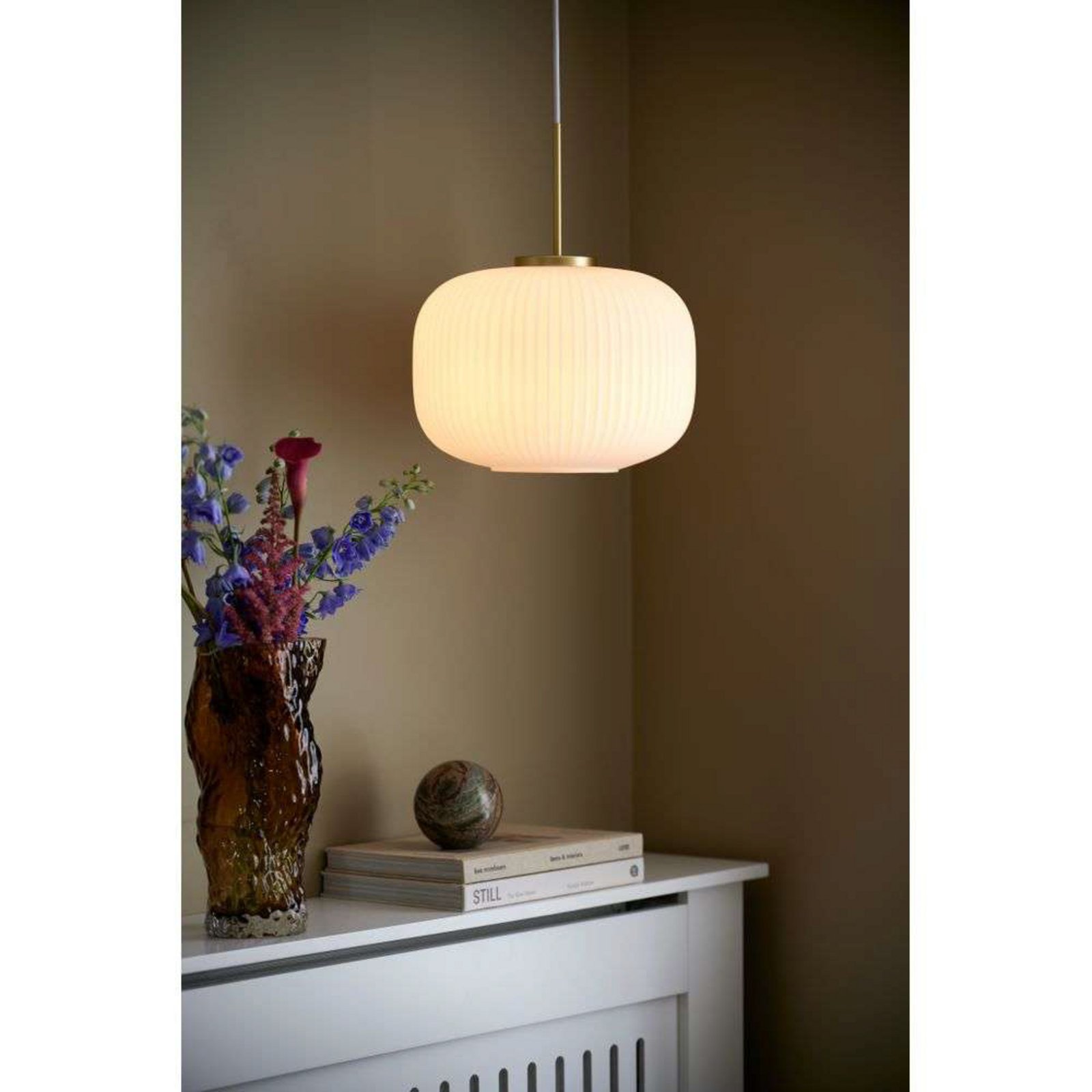 Milford 30 Pendant Opal/White - Nordlux