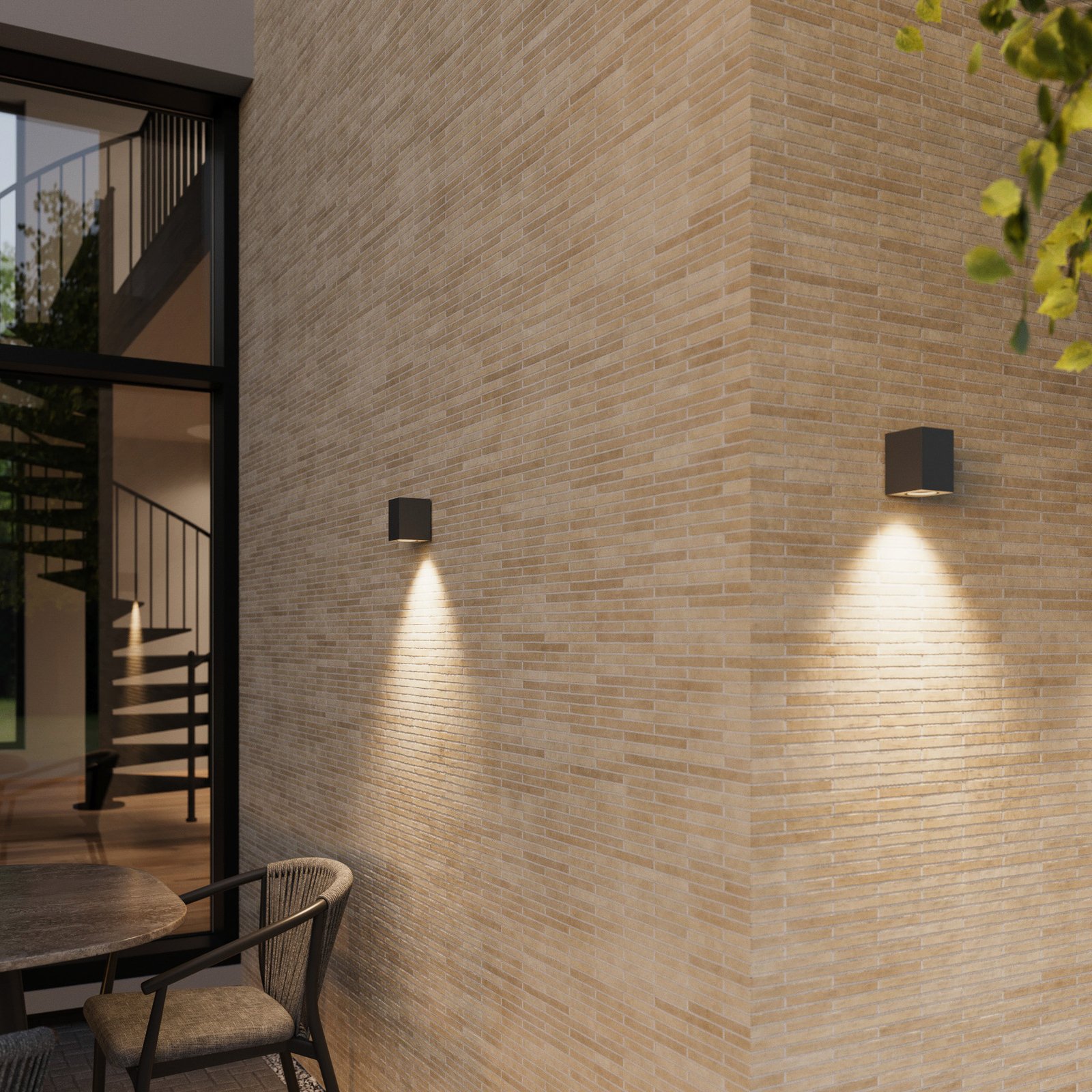 Xava Buiten Wandlamp IP65 Graphite - Lucande