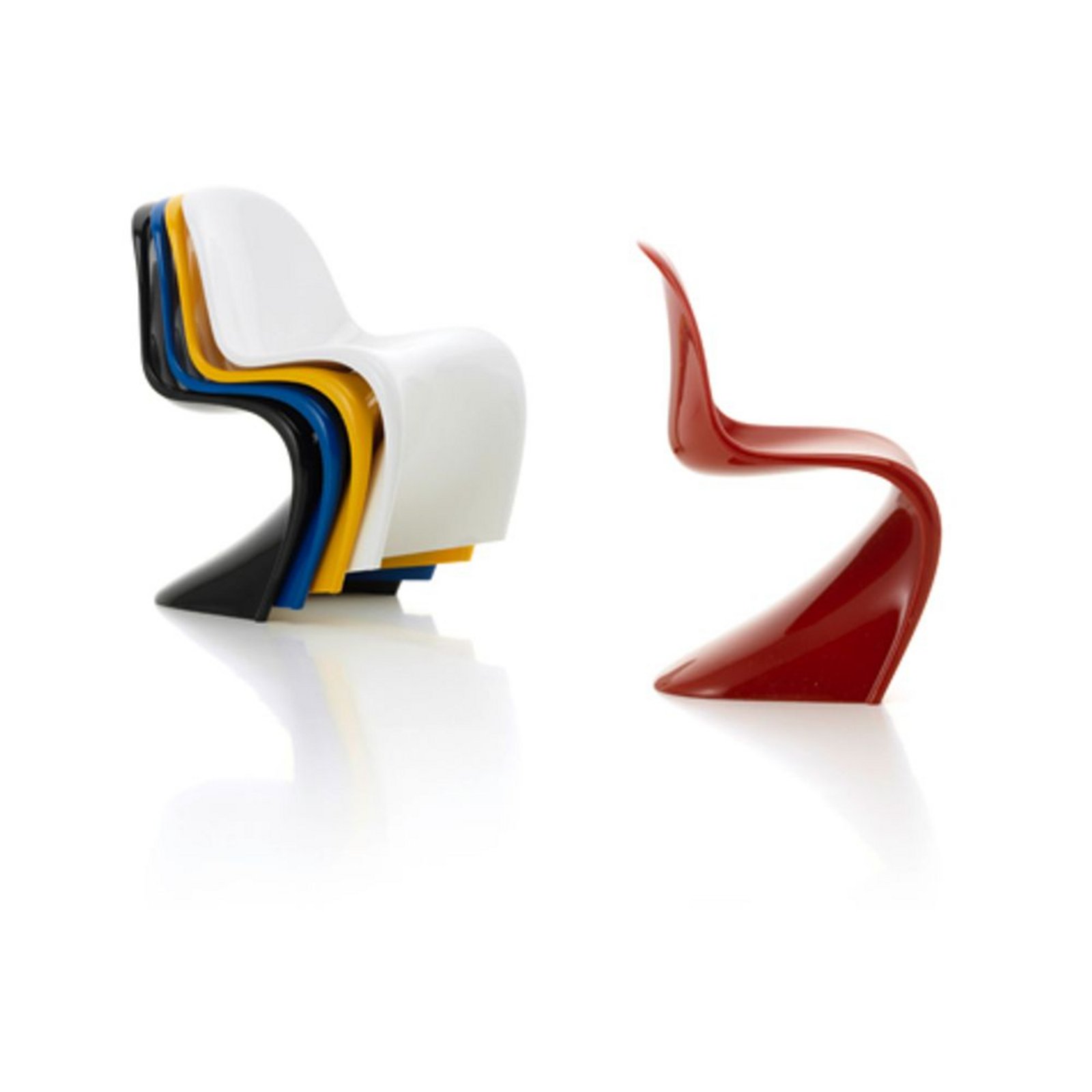 Miniature Panton Chairs (Set of 5) - Vitra