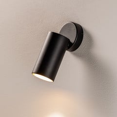 Downlight Mono I negro, interior dorado, 1 luz.