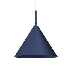 Lámpara colgante Capital, azul, 1 luz, Ø 32 cm, GX53