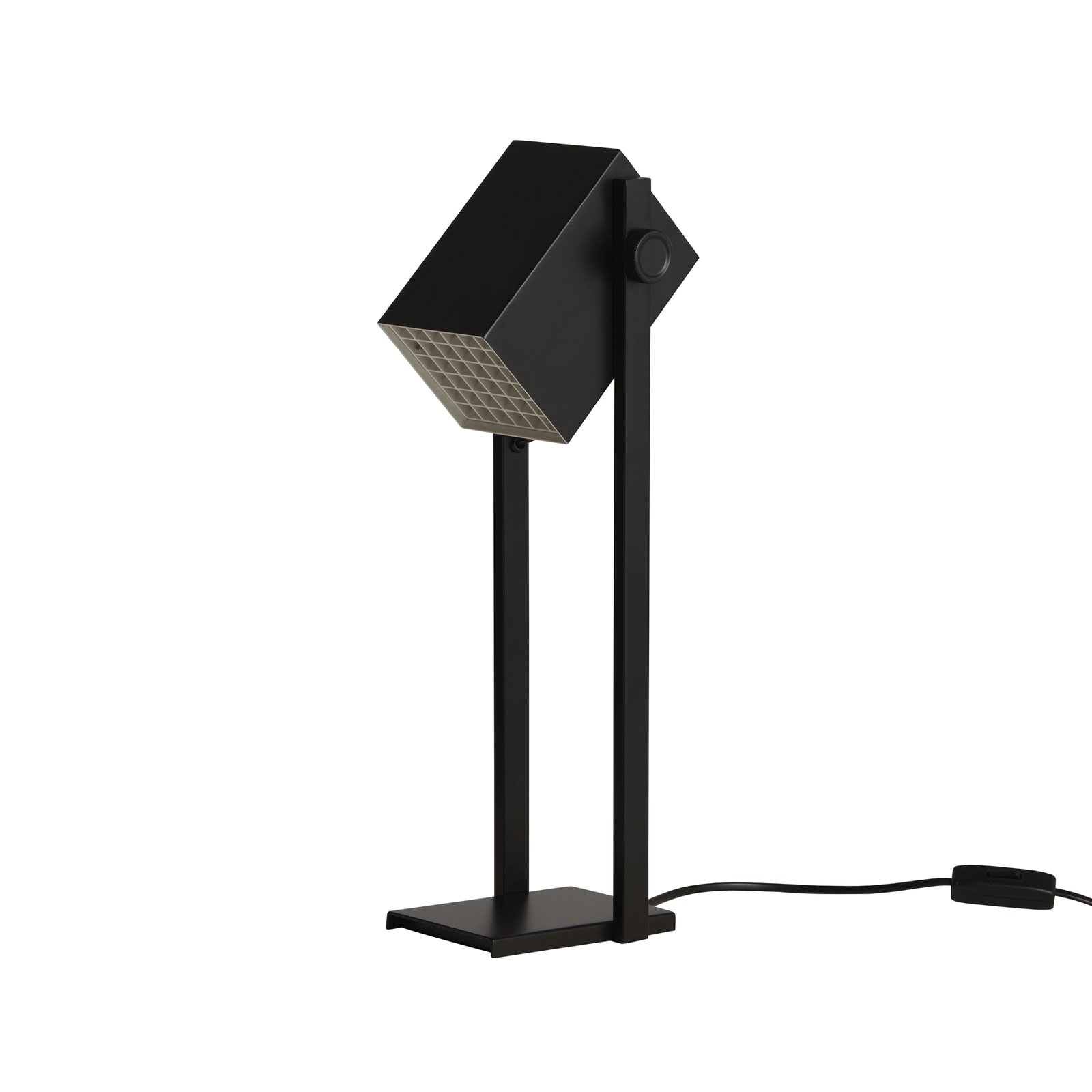 FRANDSEN lampe à poser BF Quadro, noir, hauteur 45 cm, métal