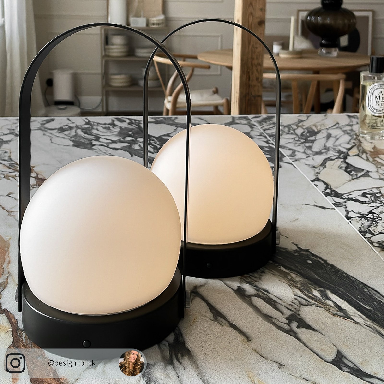 Carrie Portable Lampe de Table Olive - Audo Copenhagen