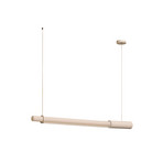 Lampada LED a sospensione In Fine, bianca, lunghezza 105 cm - DCW
