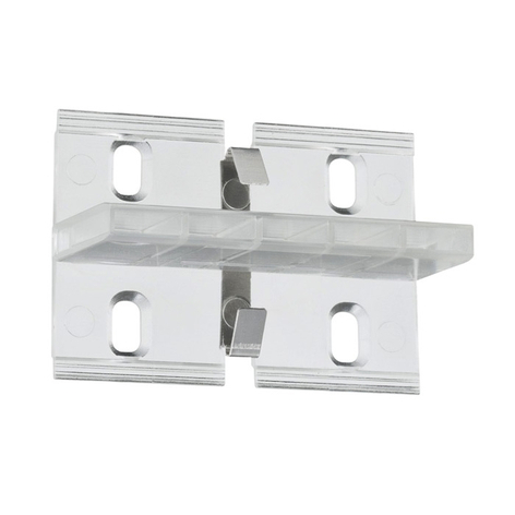 Paulmann Duo Profil 4er Wandhalter für LED-Stripes