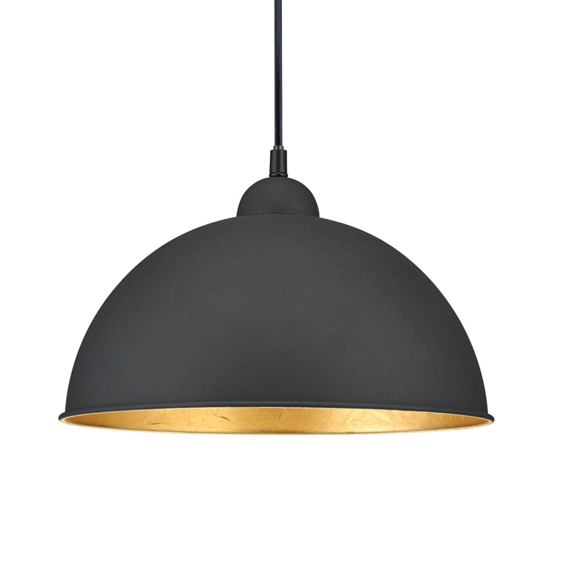 Trio Lighting Hanging light for DUOline 2-circuit system, black, for Living / Dining Room, metal, E27, 25 W, energy efficiency: A++, H: 15.2 cm