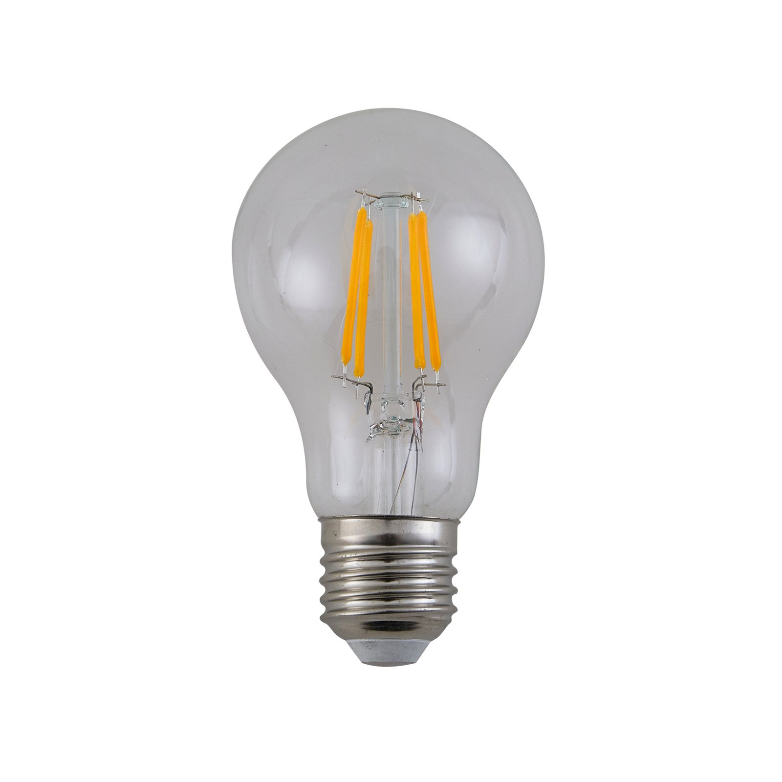 LED крушка с нажежаема жичка, прозрачна, E27, 7,2W, 2700K, 1521 lm