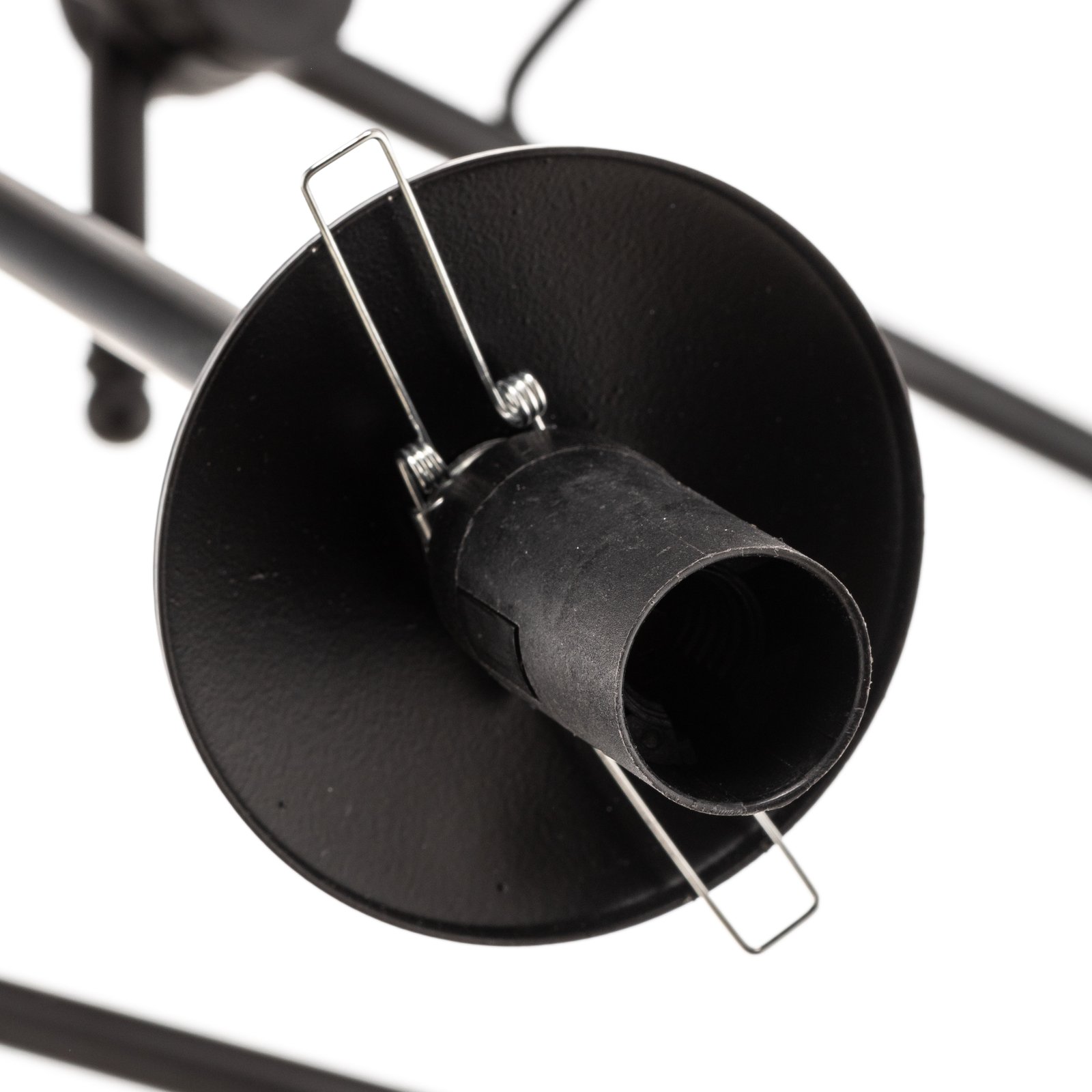 Kabo taklampe, svart, 6 lyskilder