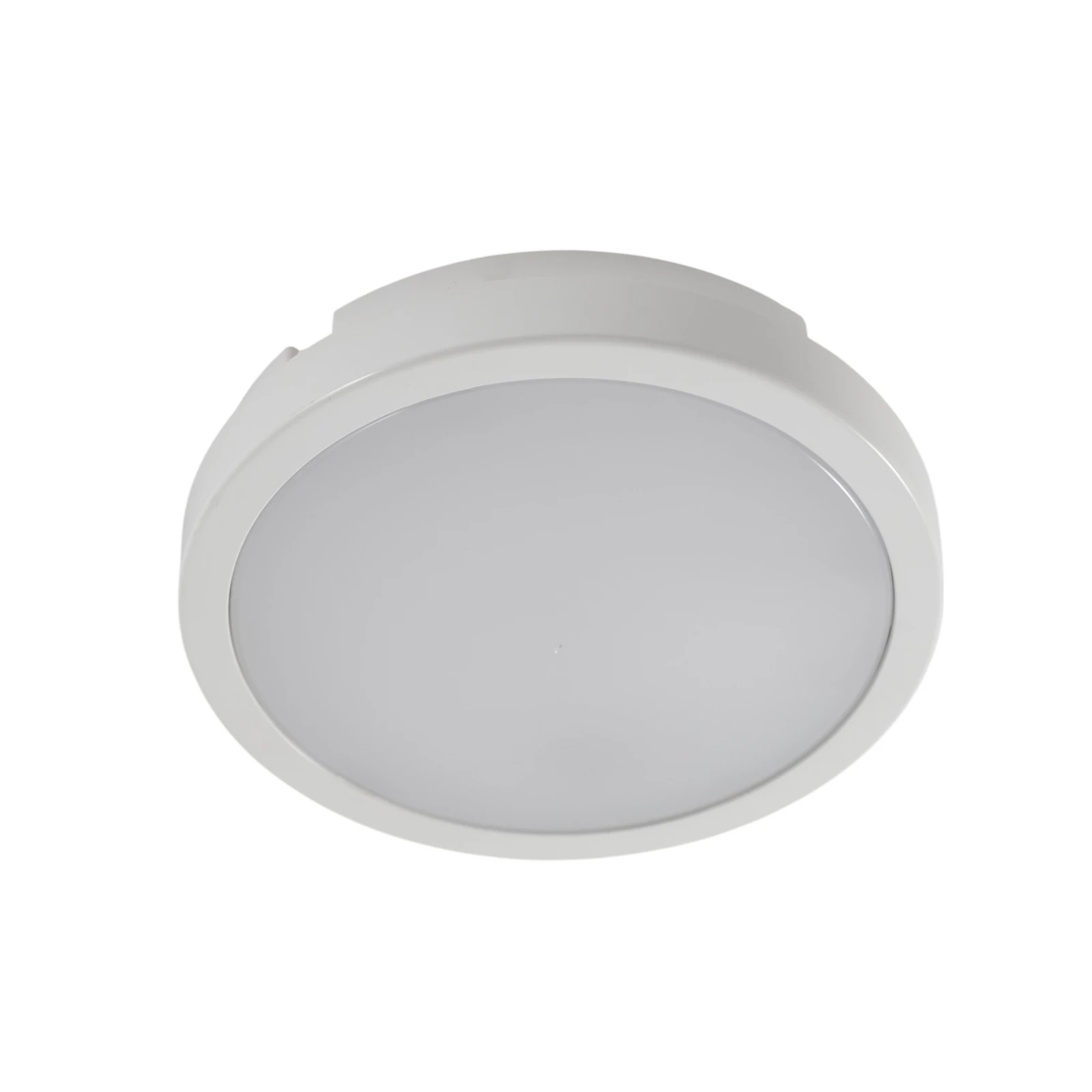 LED lubų šviestuvas Vera, baltas, plastikas, Ø 22 cm, IP65