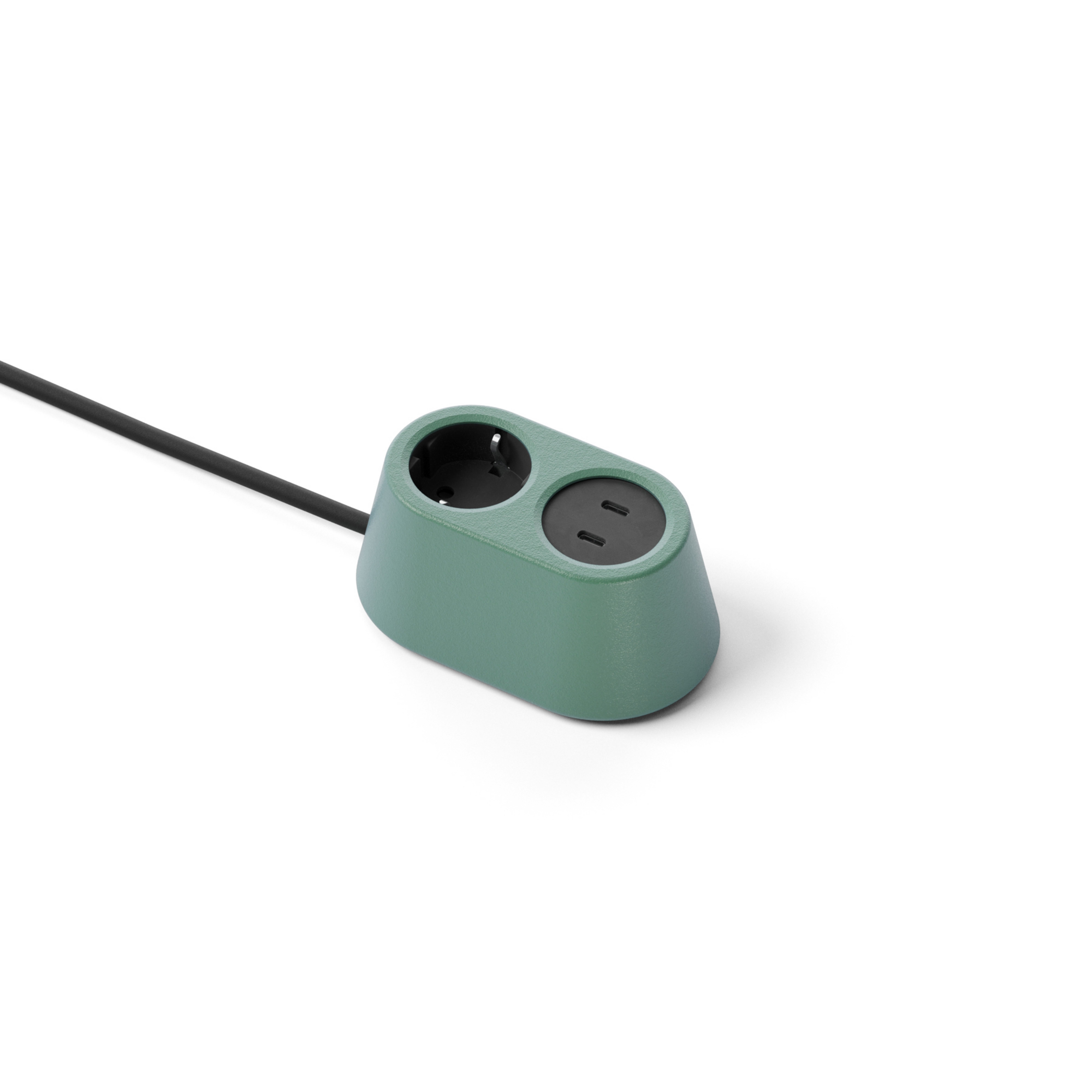 NOMAD BLOCK Green Power Point 1x Type F + USB - Forming Function