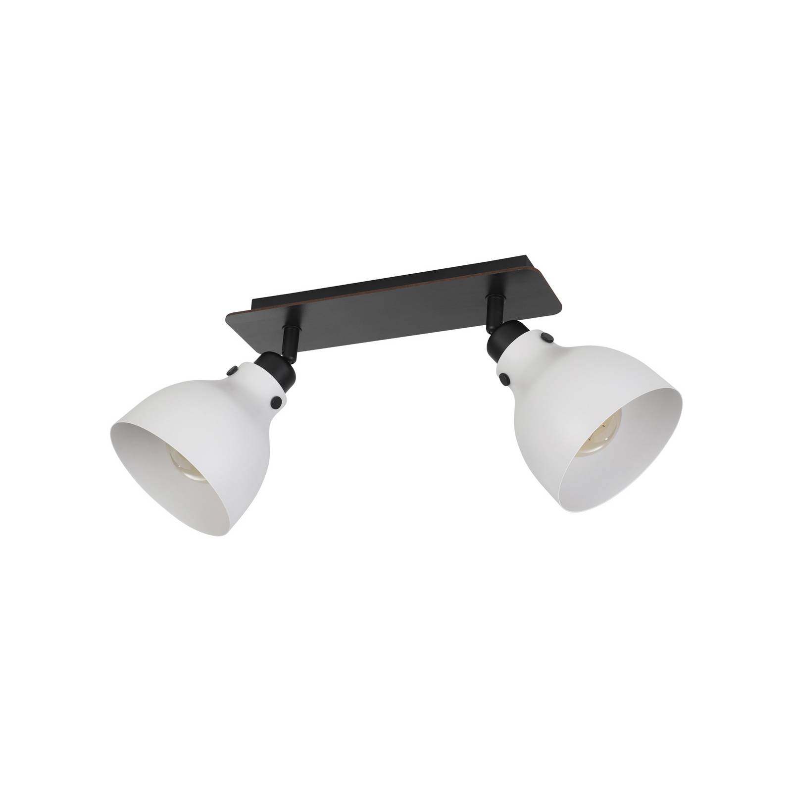 EGLO Deckenstrahler Matlock, 2-flammige Deckenlampe mit schwenkbaren Spots