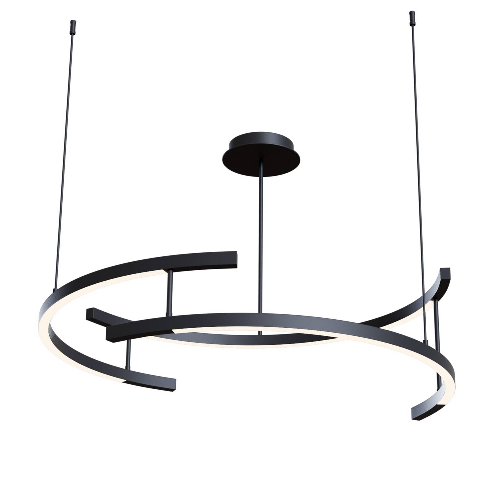 Maytoni LED Pendant Light - Workroom / Office - Hanging Light - Modern - Black