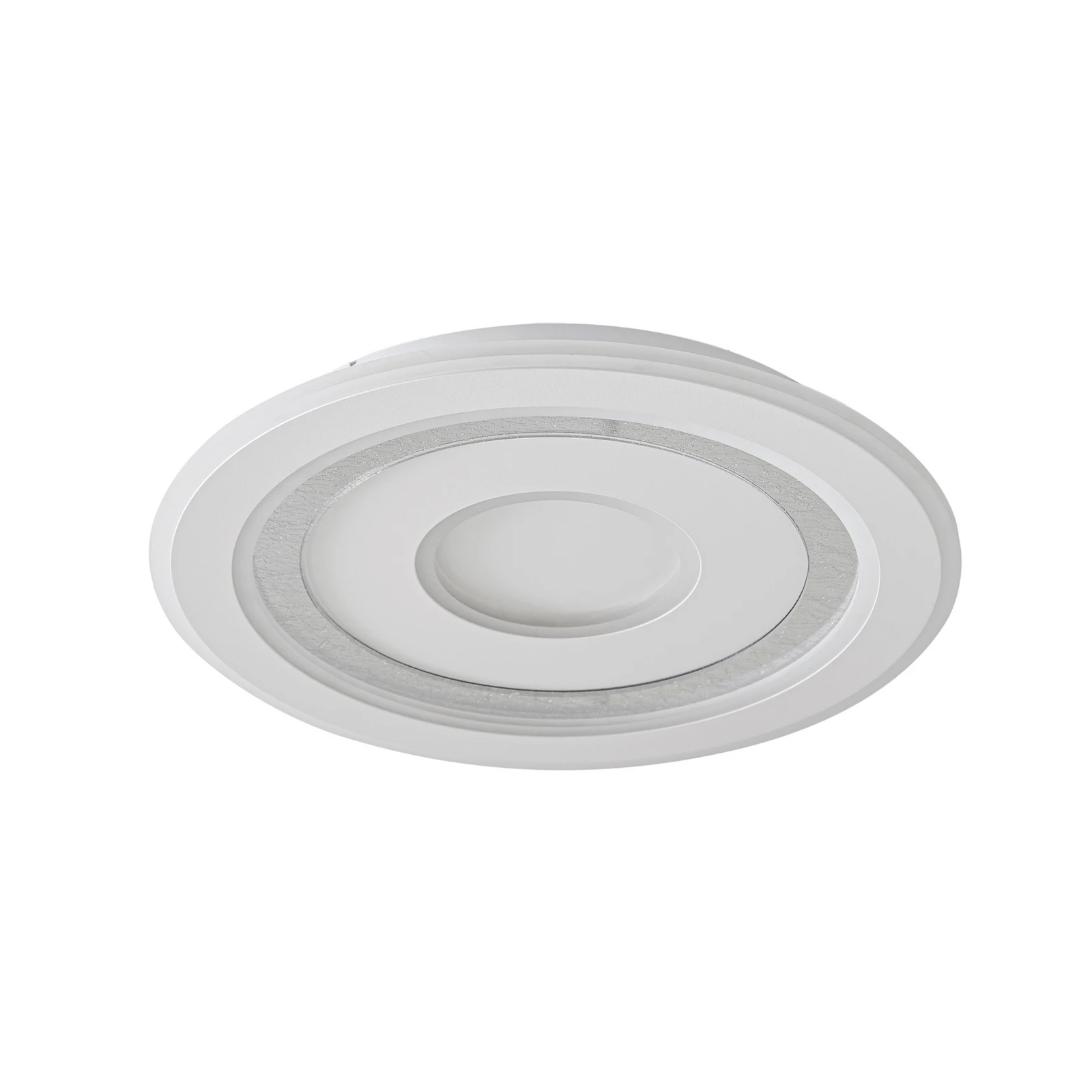 Lindby LED-Deckenleuchte Lorvik, Ø 40 cm, weiß, CCT, dimmbar