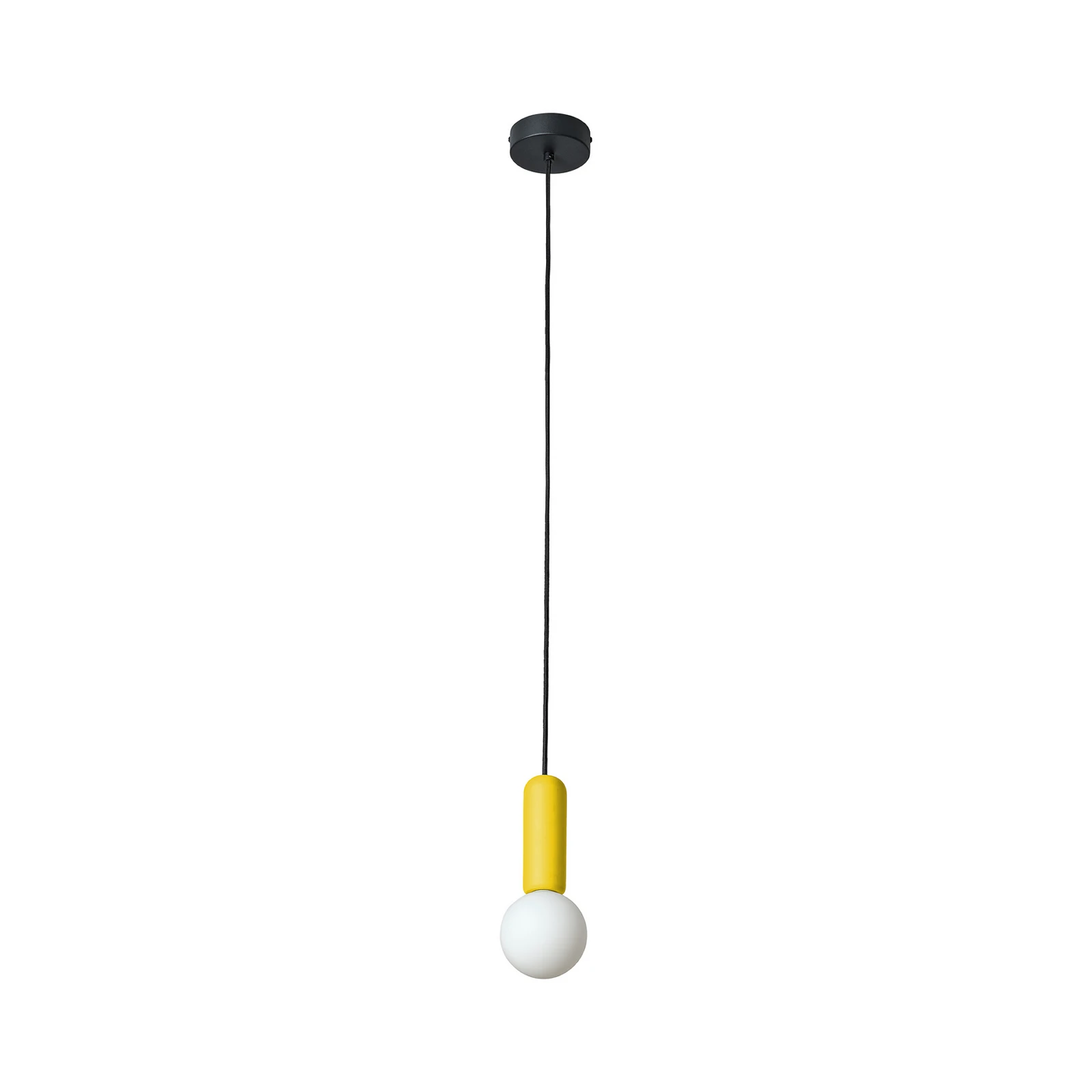 Lámpara colgante OSRAM Decor Concrete Mic, amarilla, hormigón, G9