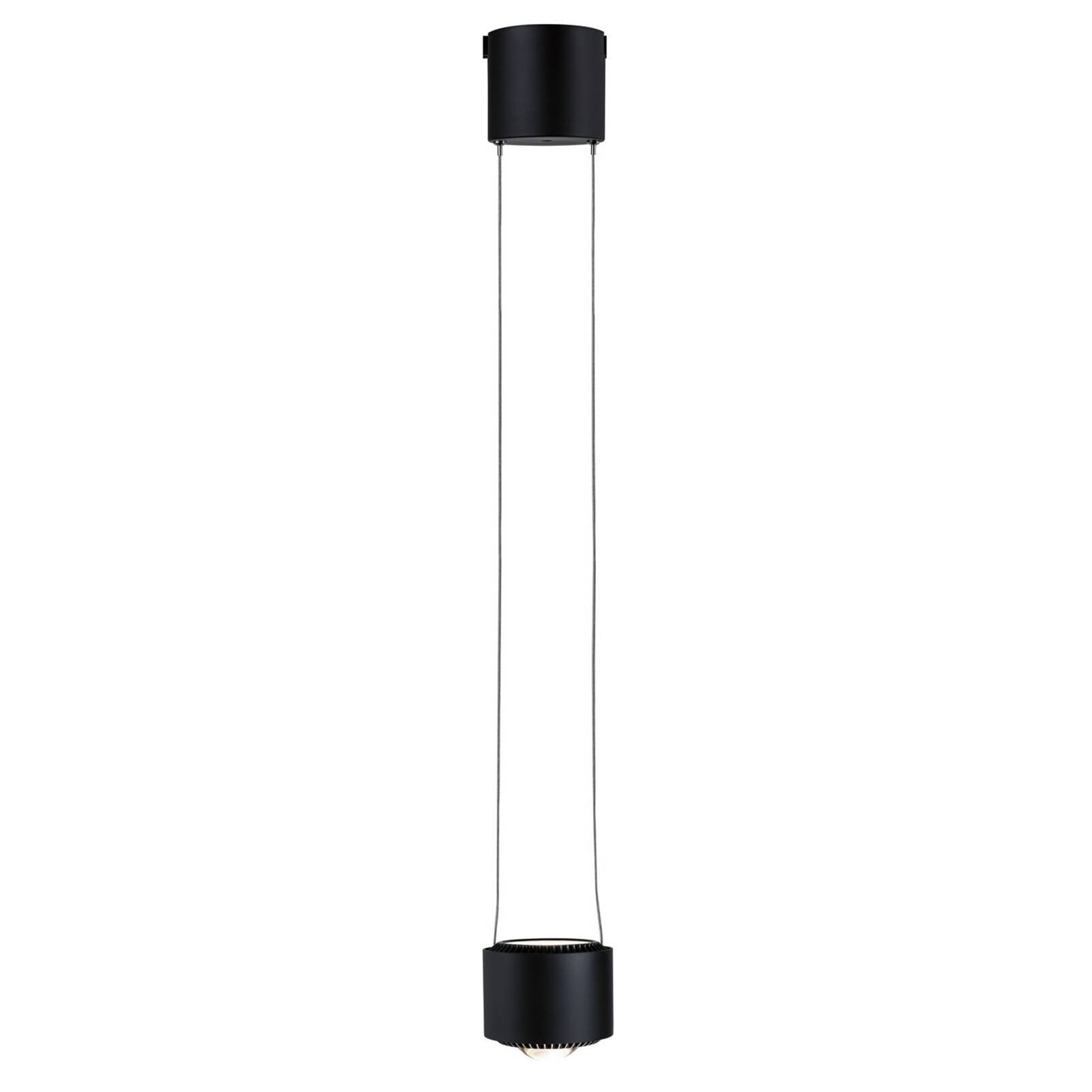 Paulmann URail Aldan LED pendant light, black