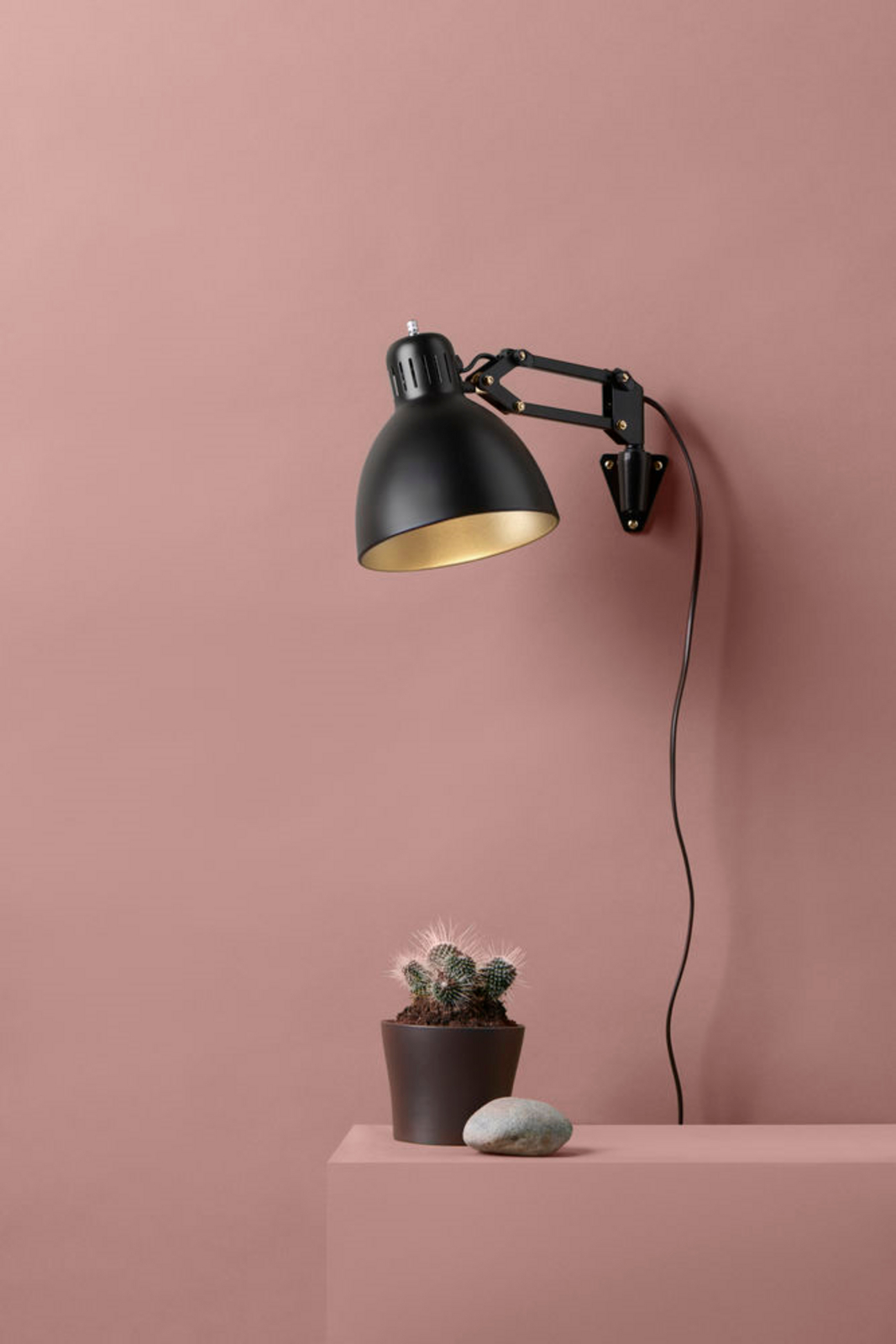 Archi W1 Aplique de Pared Negro Mate - NORDIC LIVING