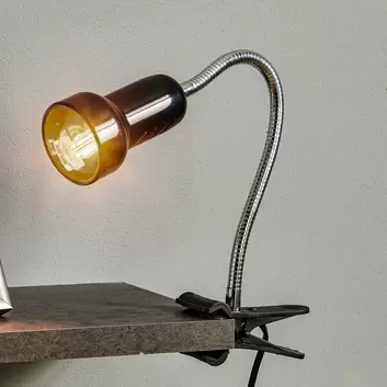 Lampe à pince Hygge Comfort light Retro, noire