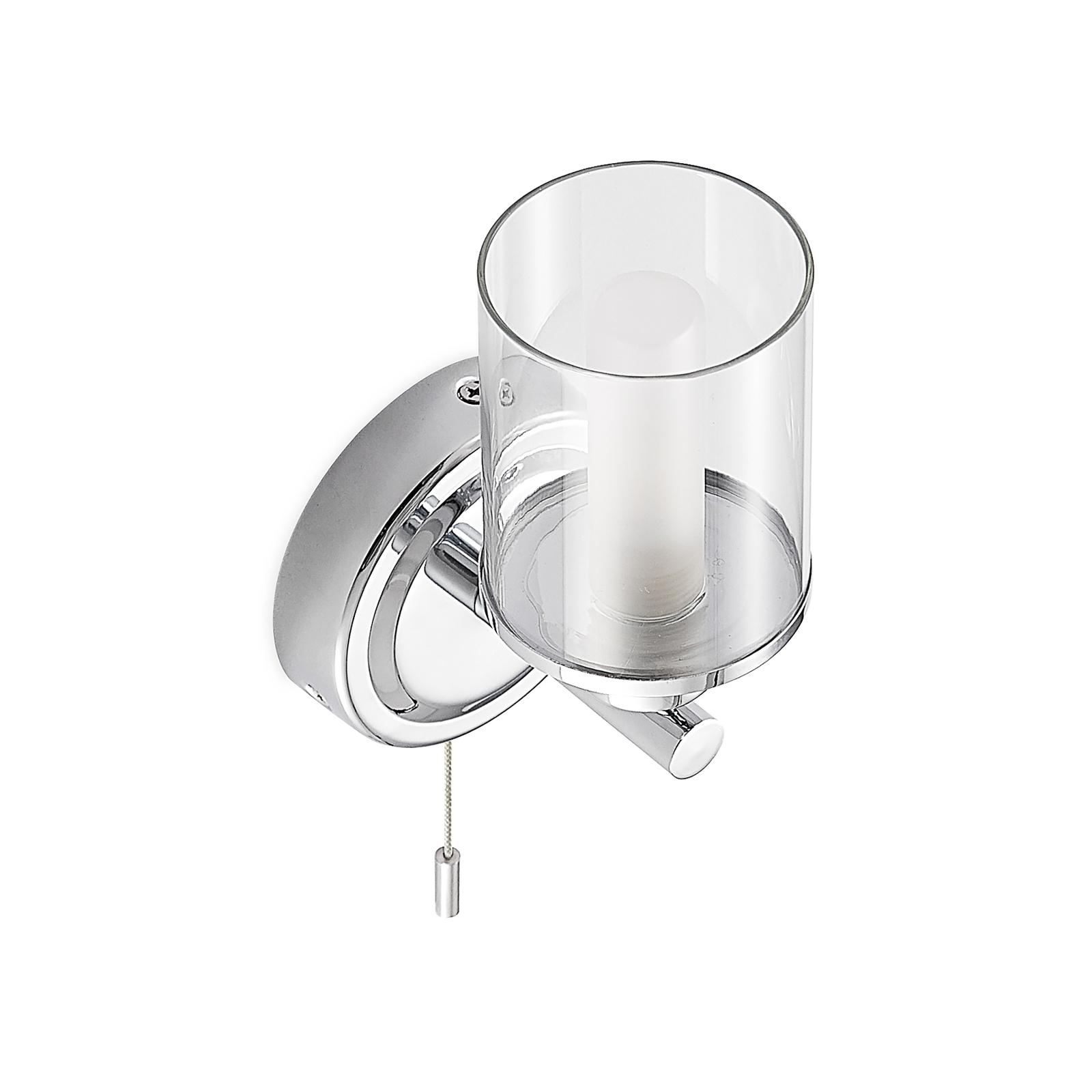 Vinza Væglampe Chrome/Clear - Lindby