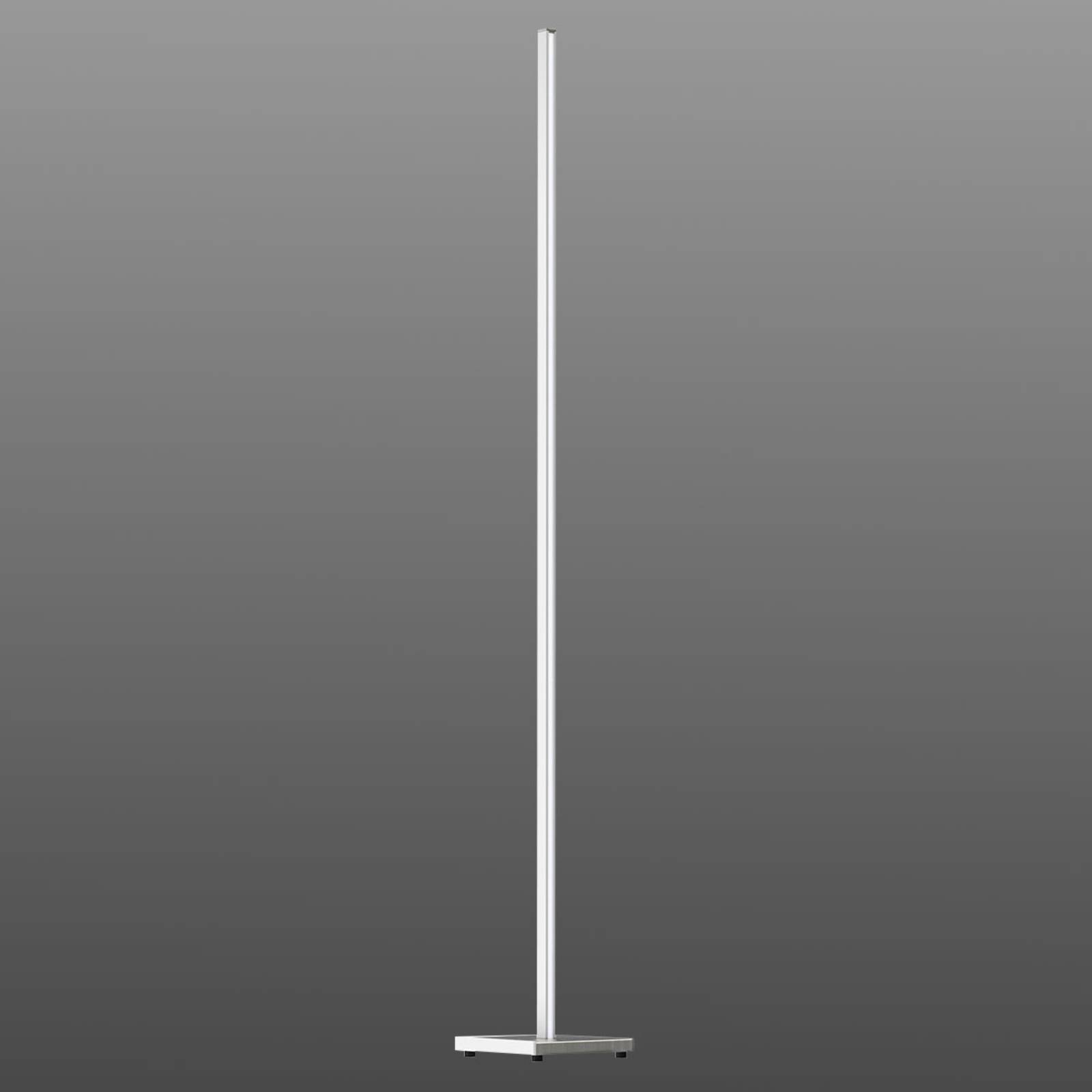 Funkcjonalna lampa stojąca LED Orix biała, 180 cm