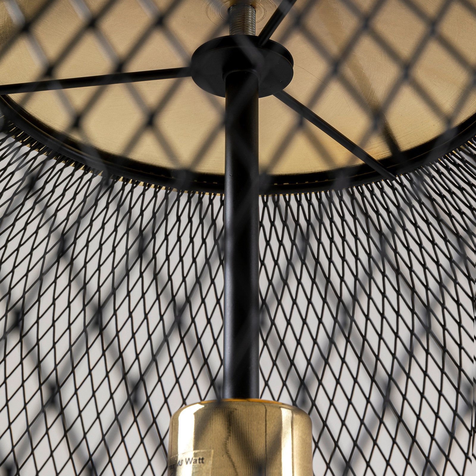 KAREN Grato pendant light with double shade