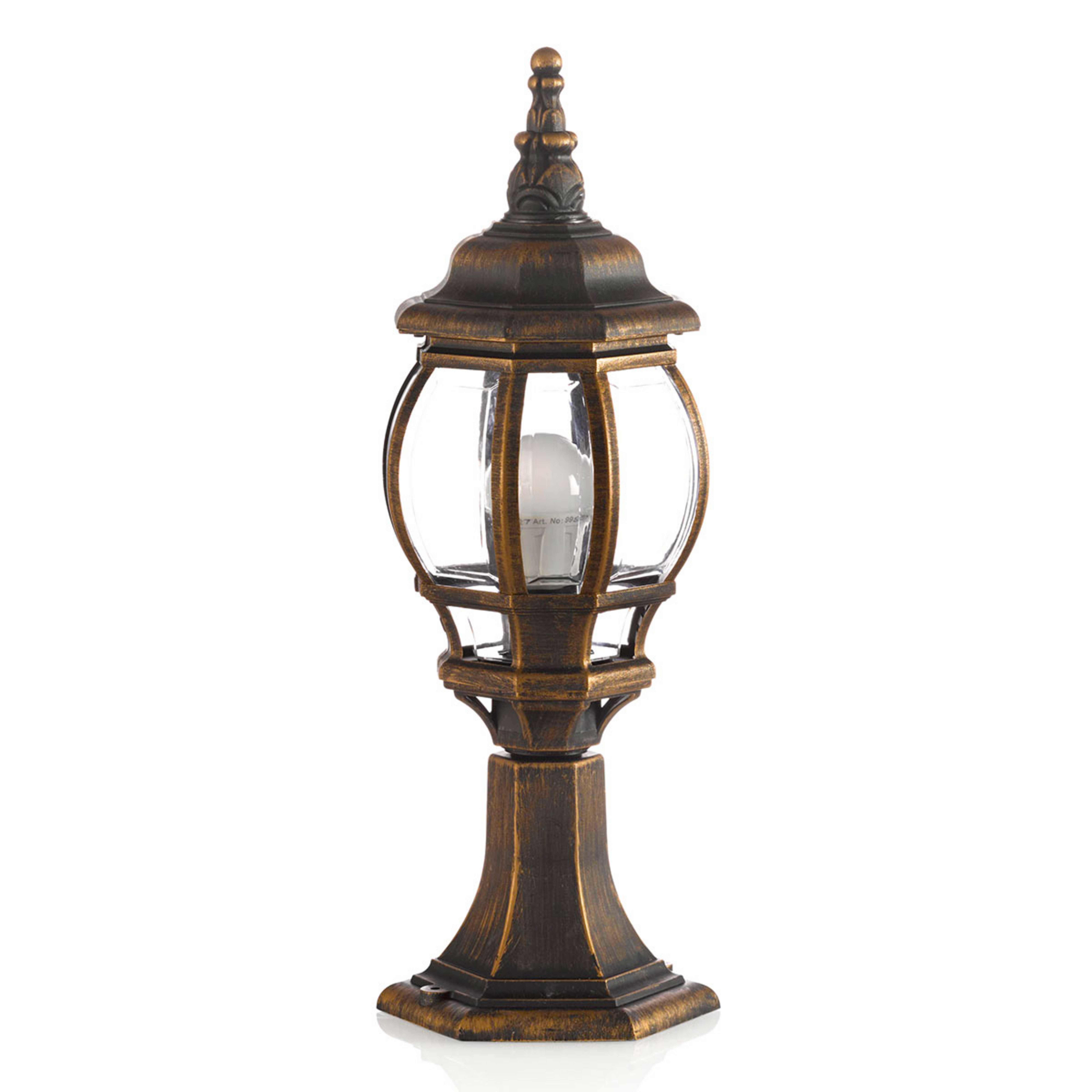 Nadesha Garten Leuchte H53 Brushed Gold - Lindby