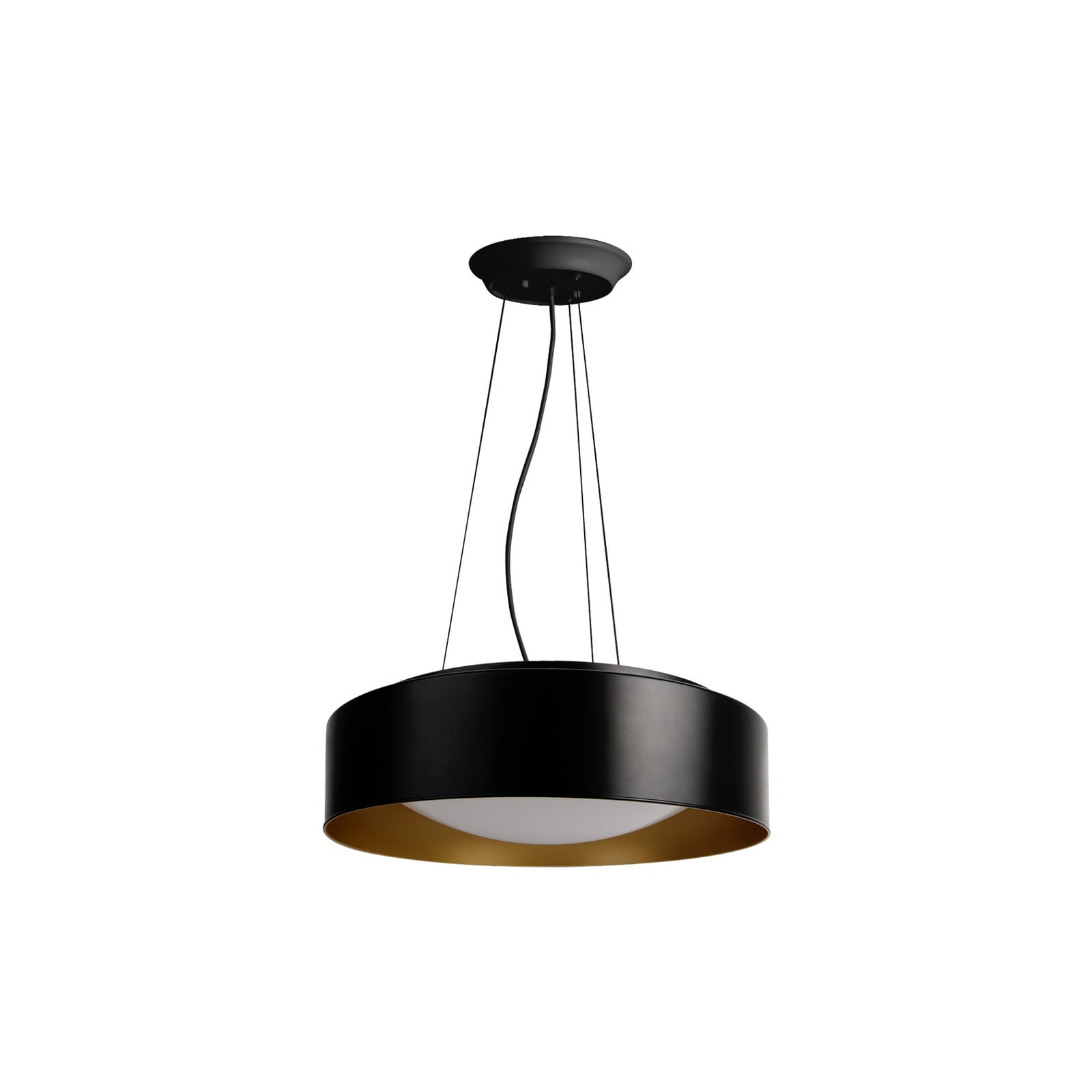 MEGAMAN Φωτιστικό οροφής LED Renzo XChange μαύρο/χρυσό CCT, IP44