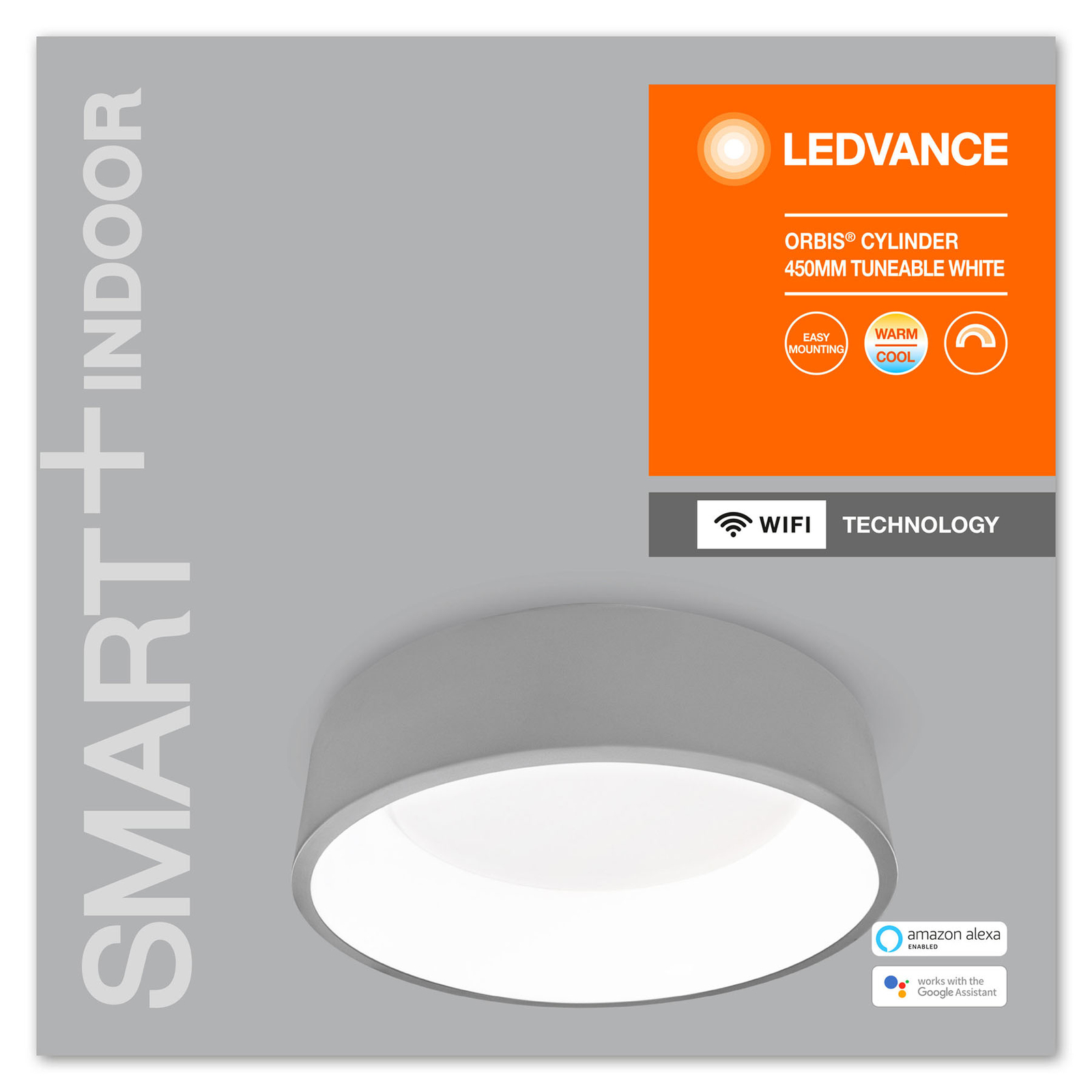 LEDVANCE SMART+ WiFi Orbis Cylinder CCT 45cm