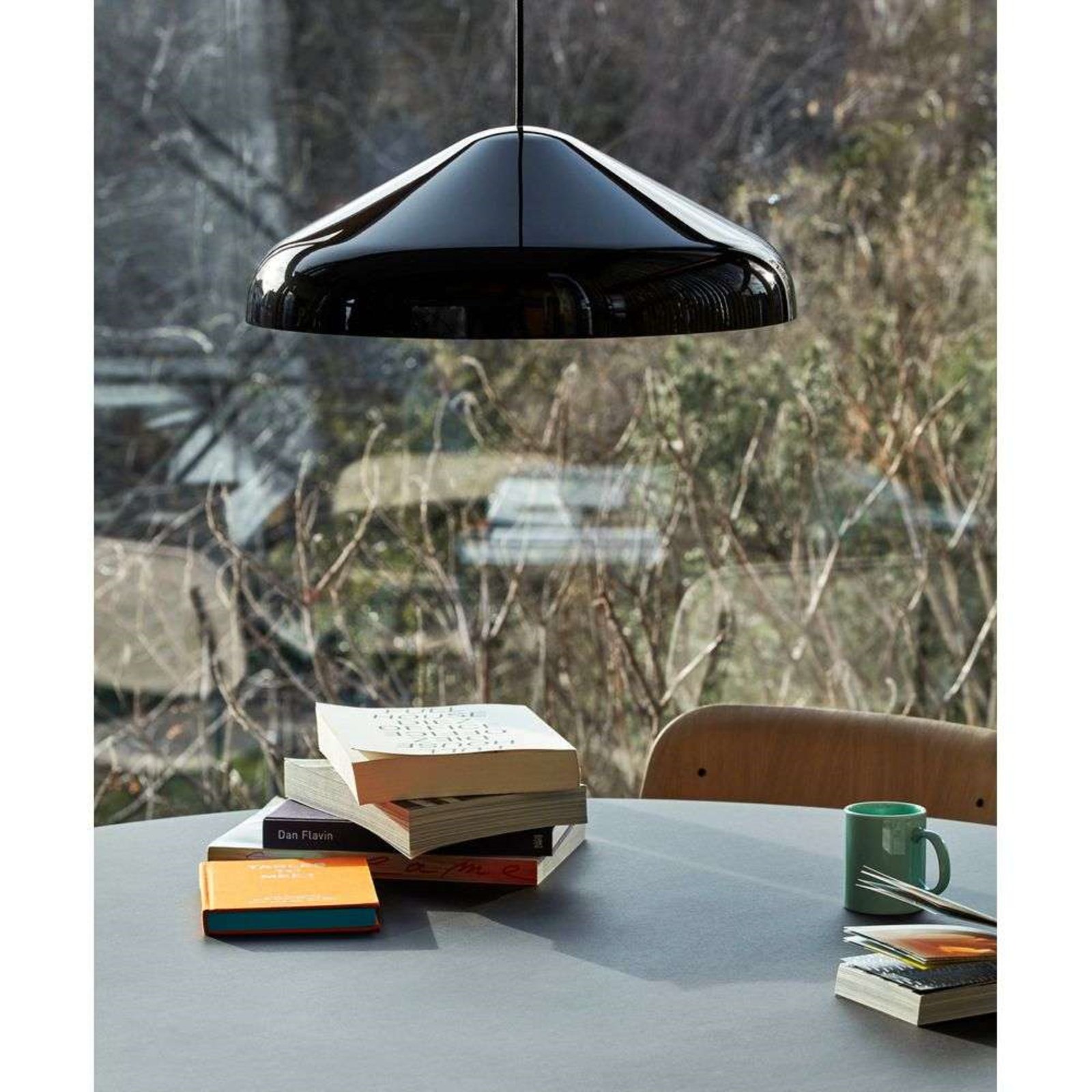 Pao Steel Lustră Pendul 470 Soft Black - HAY