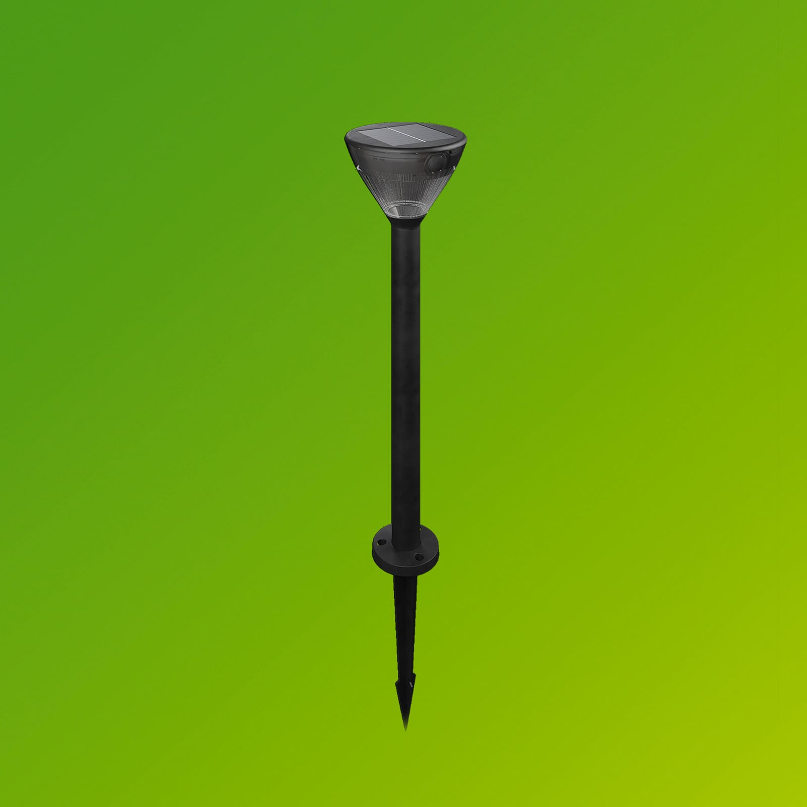 „Philips“ LED saulės energija maitinamas kelio šviestuvas „Kyna“, juodos „Philips“ LED saulės energija maitinamas kelio šviestuvas „Kyna“, juodos