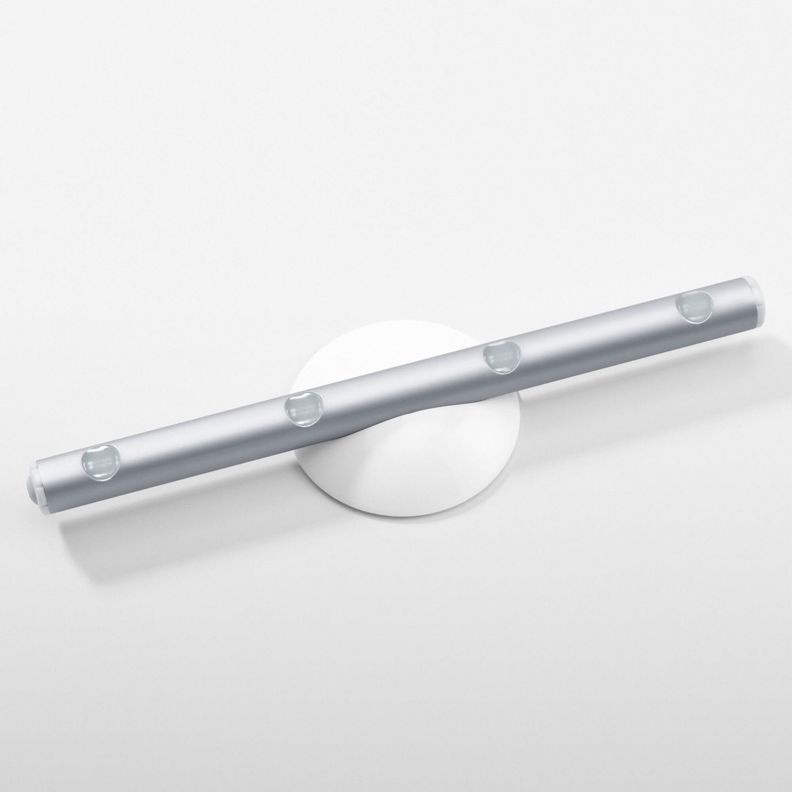 OSRAM LED-Wandleuchte LEDSTIXX, silber, Metall, Batterie