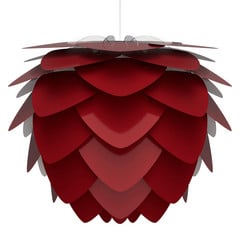 UMAGE Aluvia medium lampada a sospensione rubino
