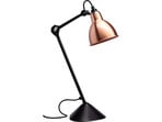 205 Stolní Lampa Black/Copper - Lampe Gras