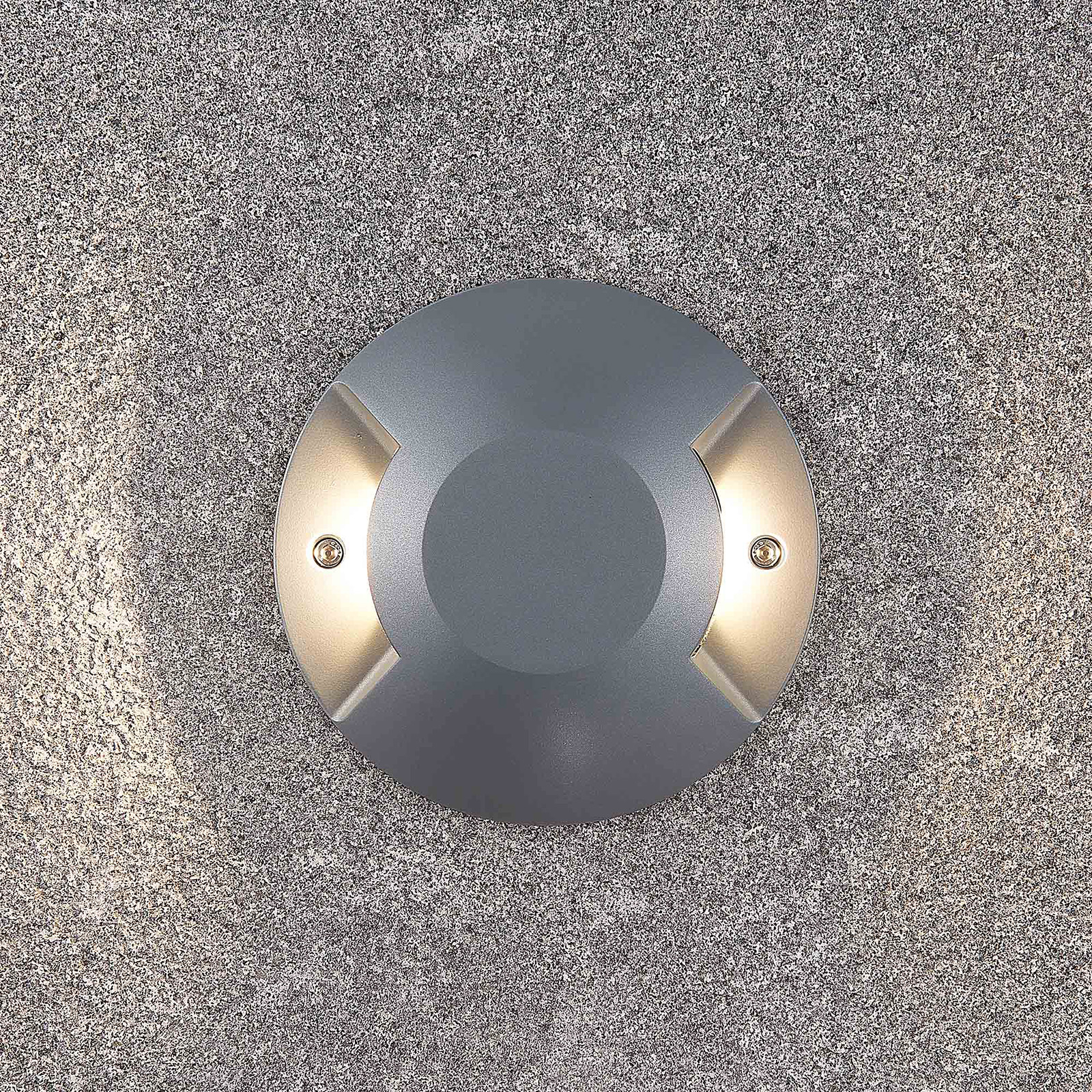 Lucande Jeffrey LED-utomhuslampa, 2 lampor