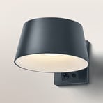 OSRAM Solar-Wandlampe ENDURA STYLE BRELLA, grau, Sensor IP54