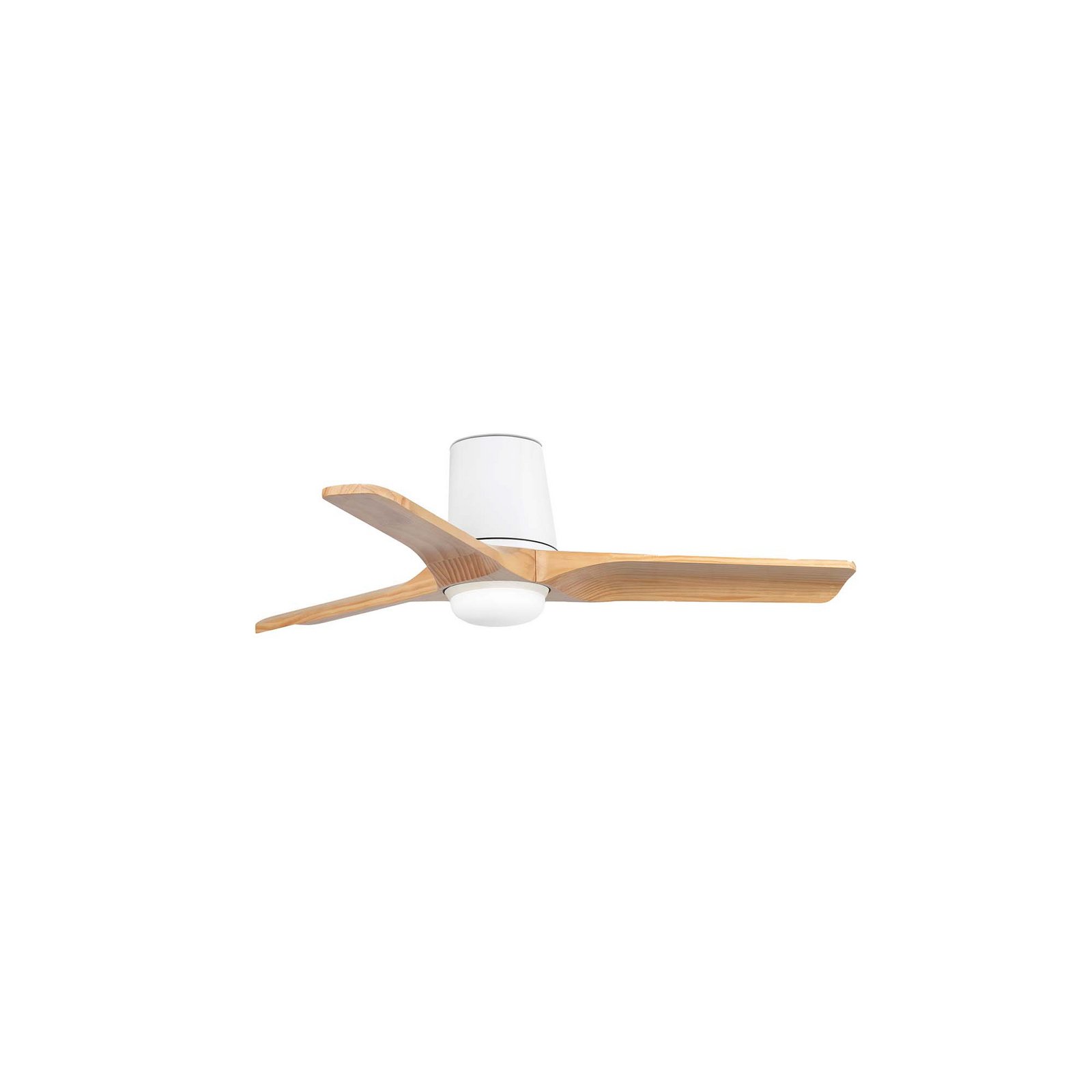 LED ceiling fan Heywood S, DC, quiet, Ø 90 cm, CCT