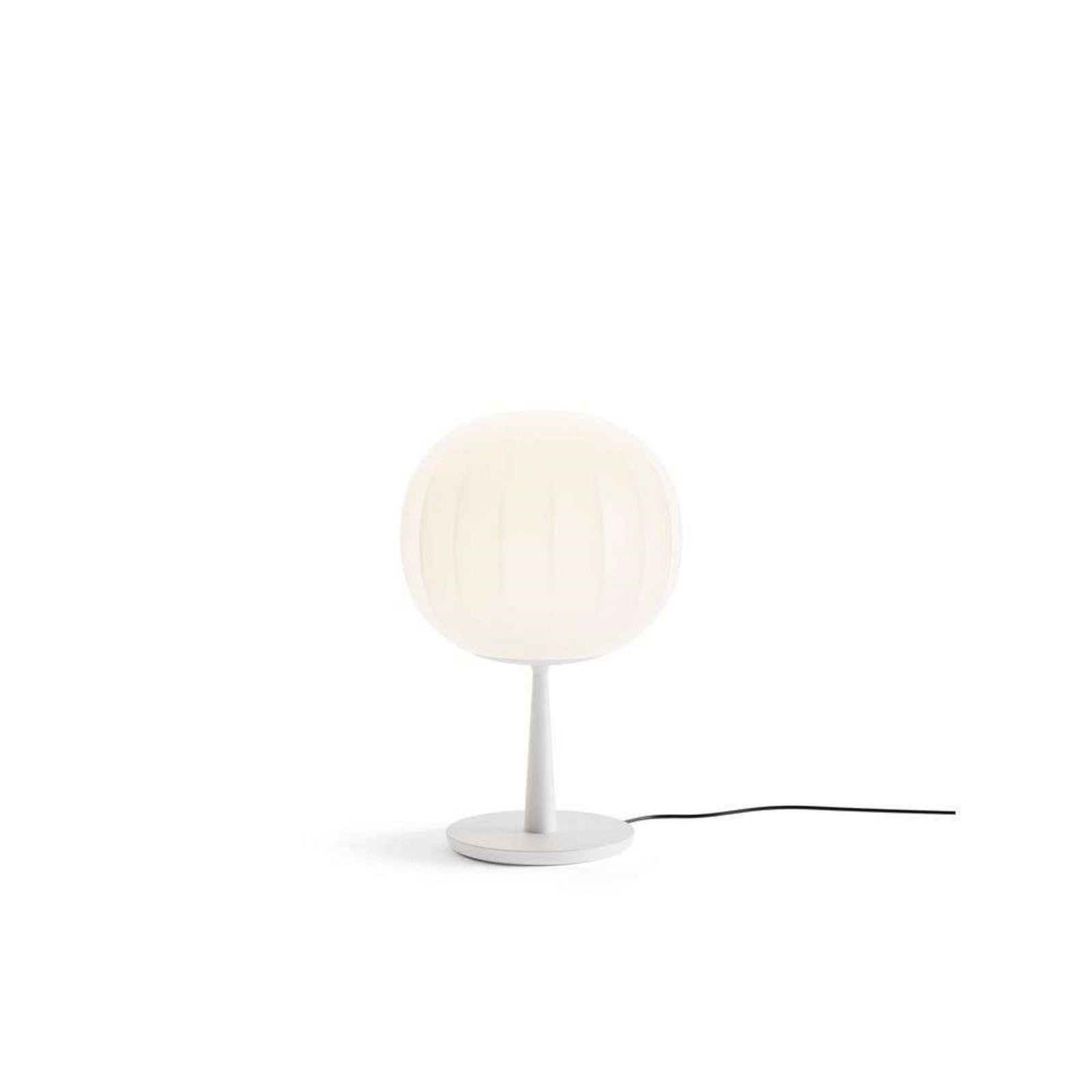 Lita Bordlampe High Ø30 White Luceplan - Stue - Glas