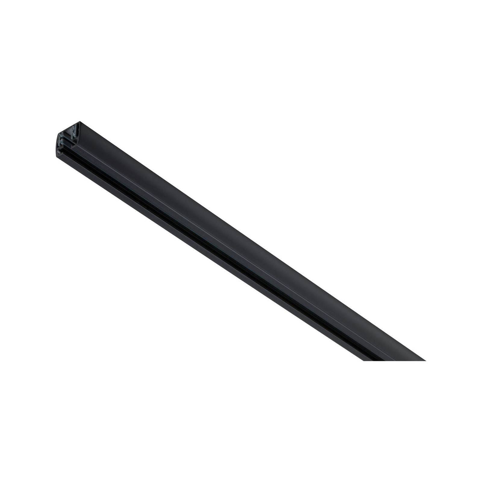 E-shop Koľajnica Paulmann URail, čierna matná, dĺžka 150 cm hliník