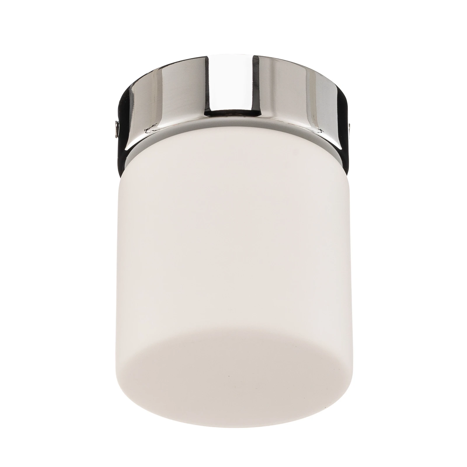 Helestra Keto plafoniera LED, cilindro, cromo