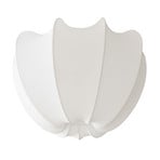 Anna plafondlamp, katoen, wit, Ø 30 cm - Watt & Weke 