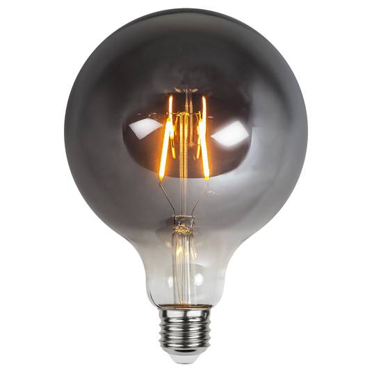 LED-globe-lamppu E27 1,8W Plain Smoke 2100K Ø125mm