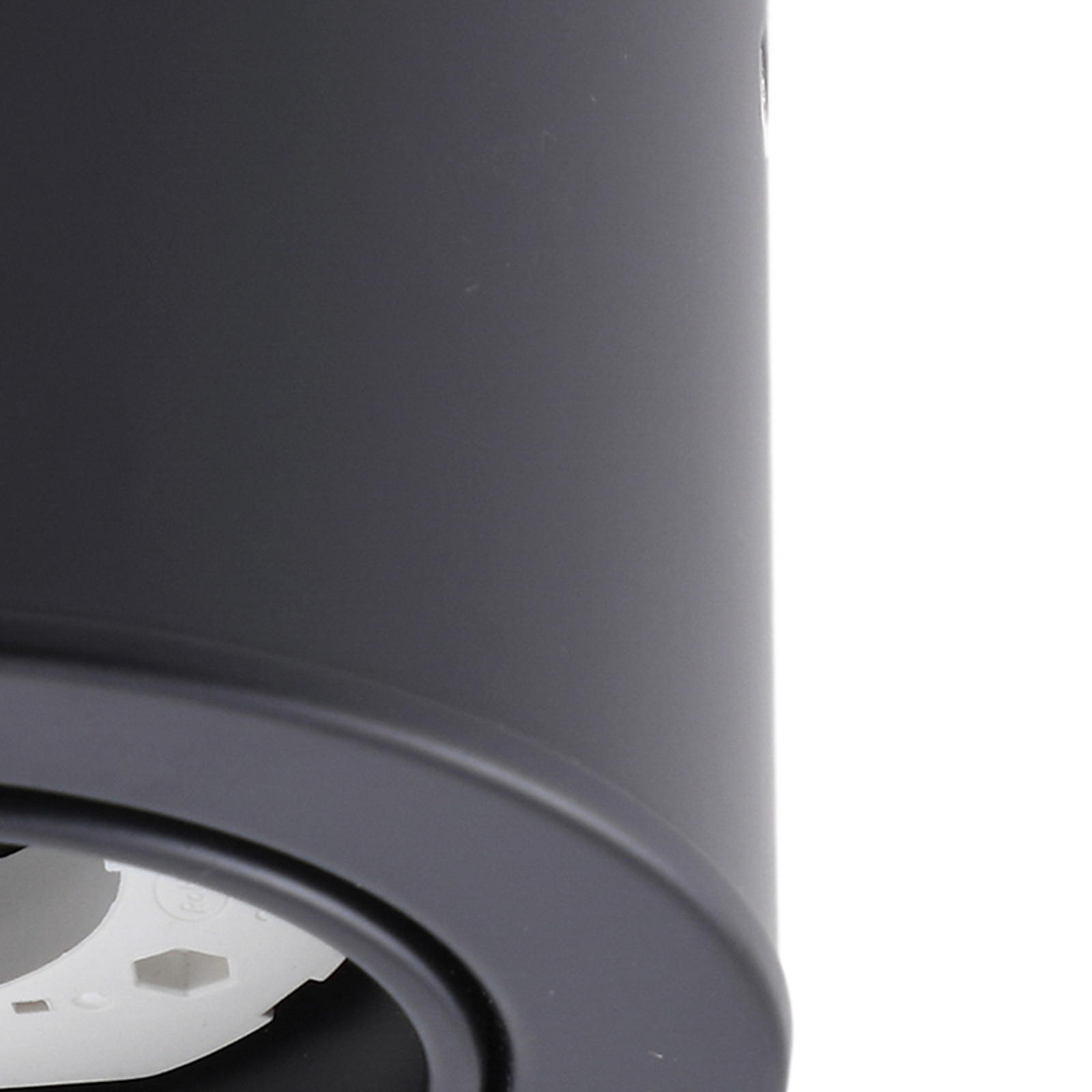 Lindby Downlight Jyla, 1-punktowa, czarna matowa, GX53 Lindby Downlight Jyla, 1-punktowa, czarna matowa, GX53